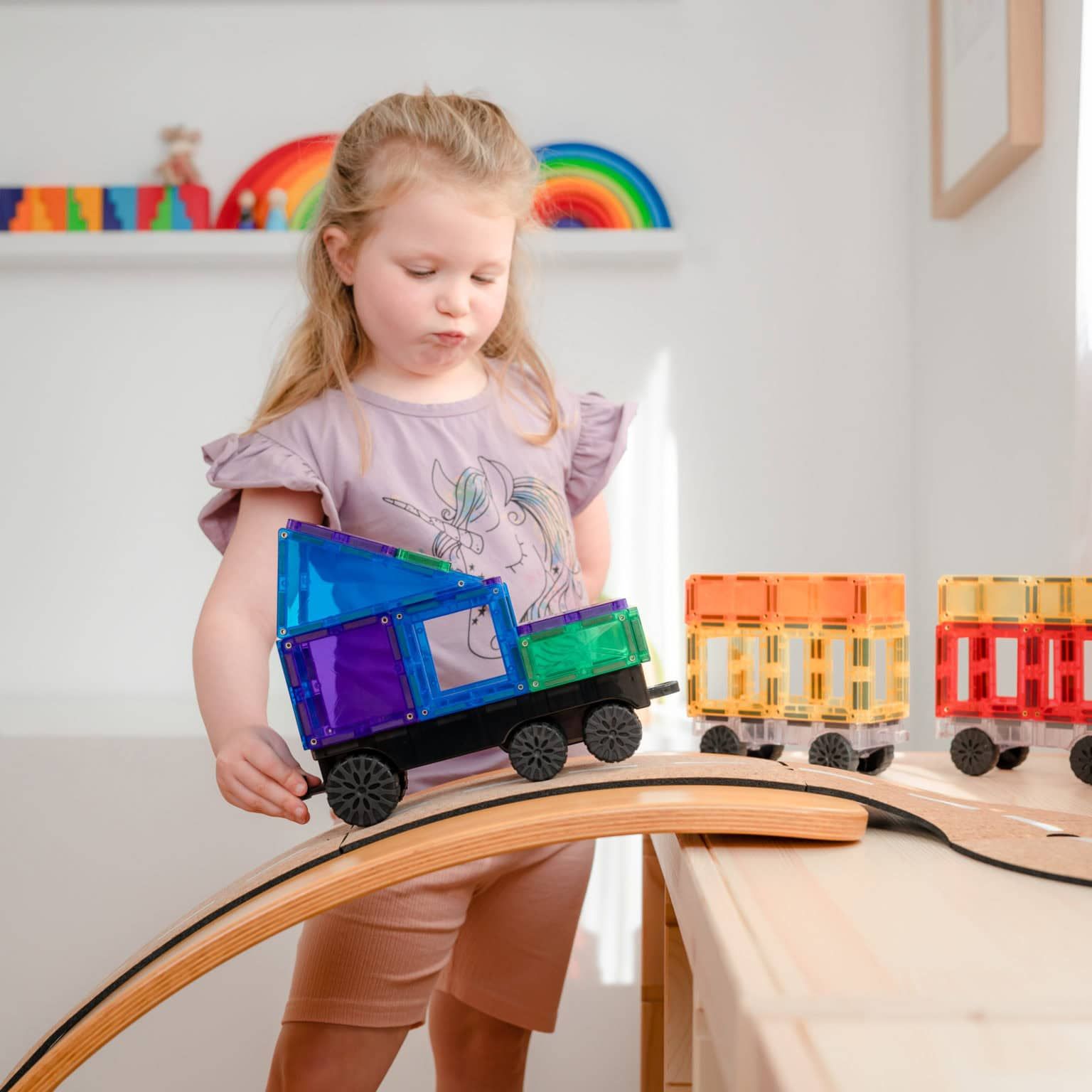 Magnetiske Leker, Connetix, Rainbow Transport
