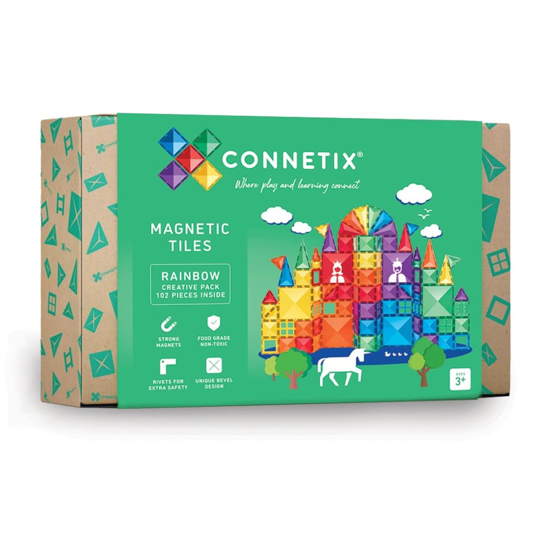 Magnetiske Leker, Connetix, Rainbow Creative Pack