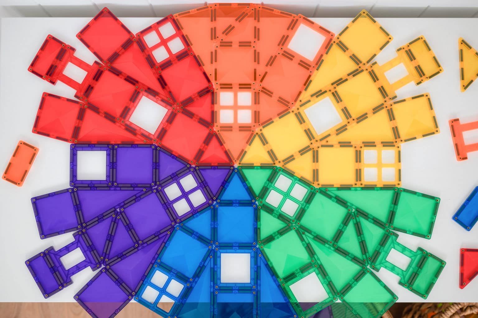 Magnetiske Leker, Connetix, Rainbow Creative Pack