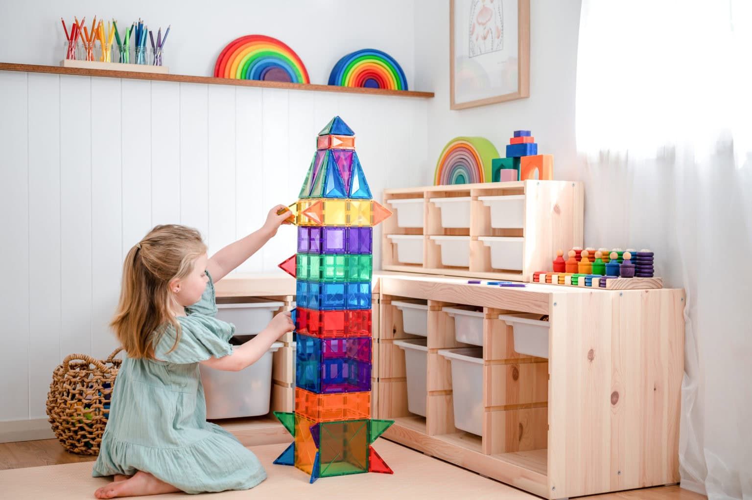 Magnetiske Leker, Connetix, Rainbow Creative Pack