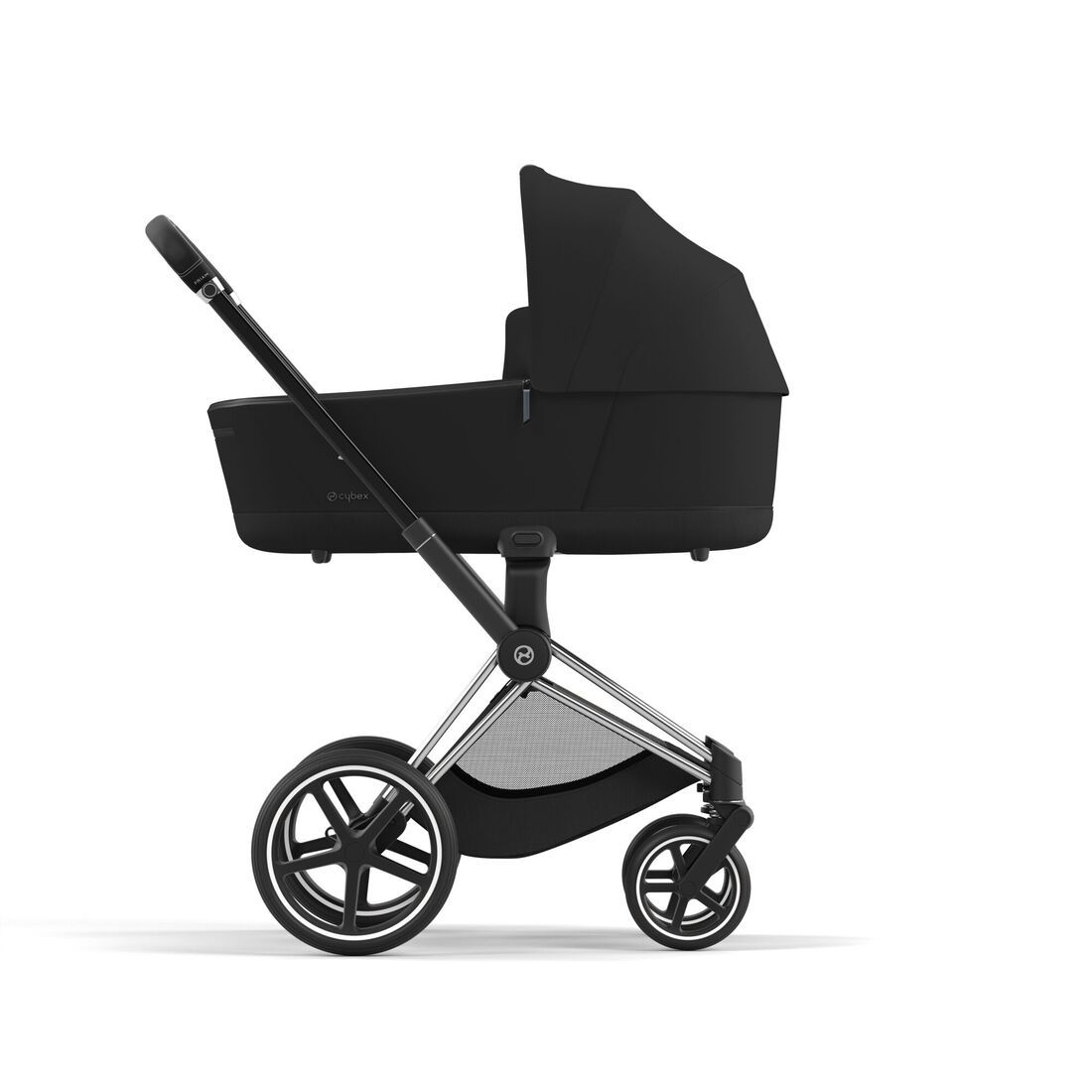 Understell inkl seteramme, Cybex, Priam, Black Chrome