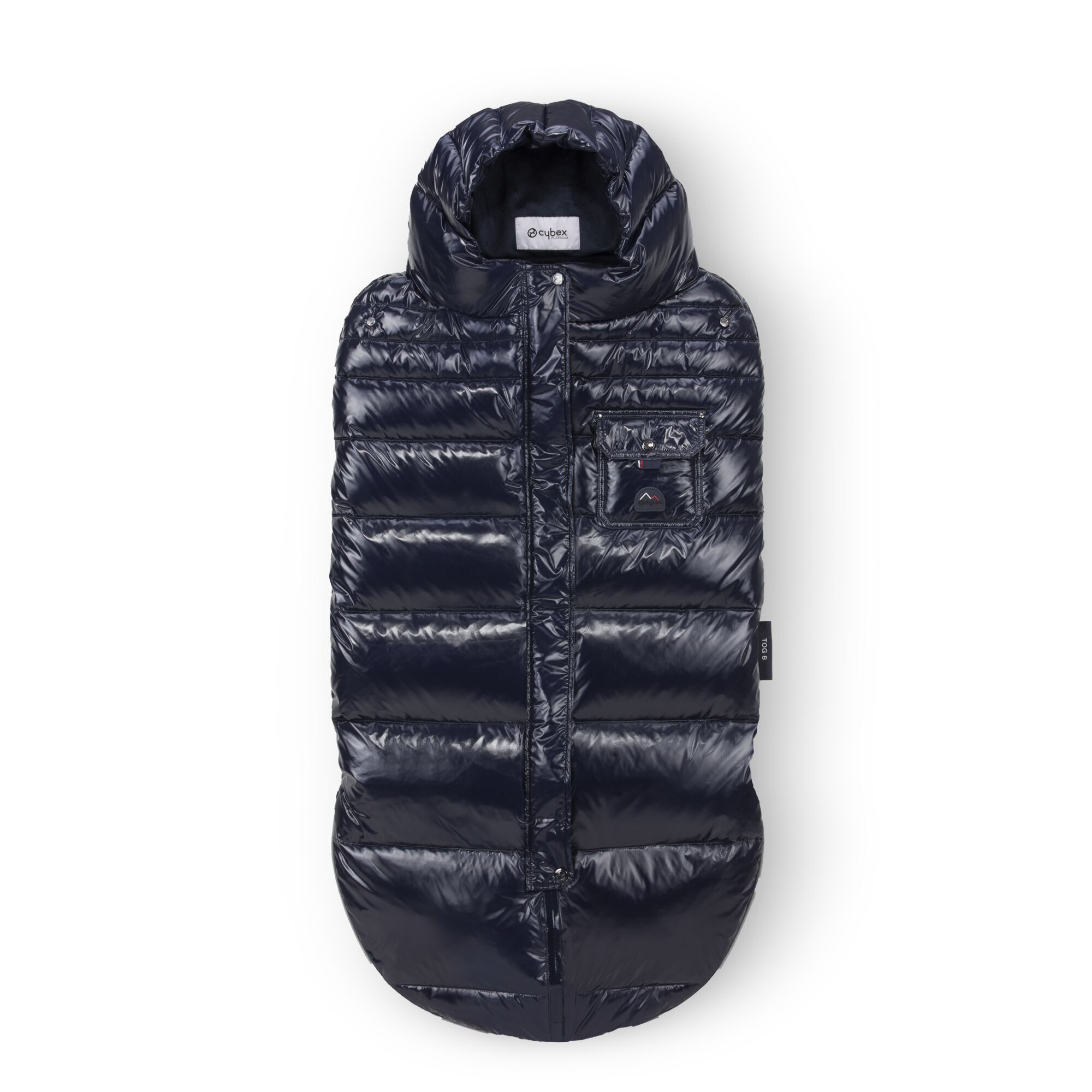 Platinum Winter Footmuff, Cybex, Nautical Blue