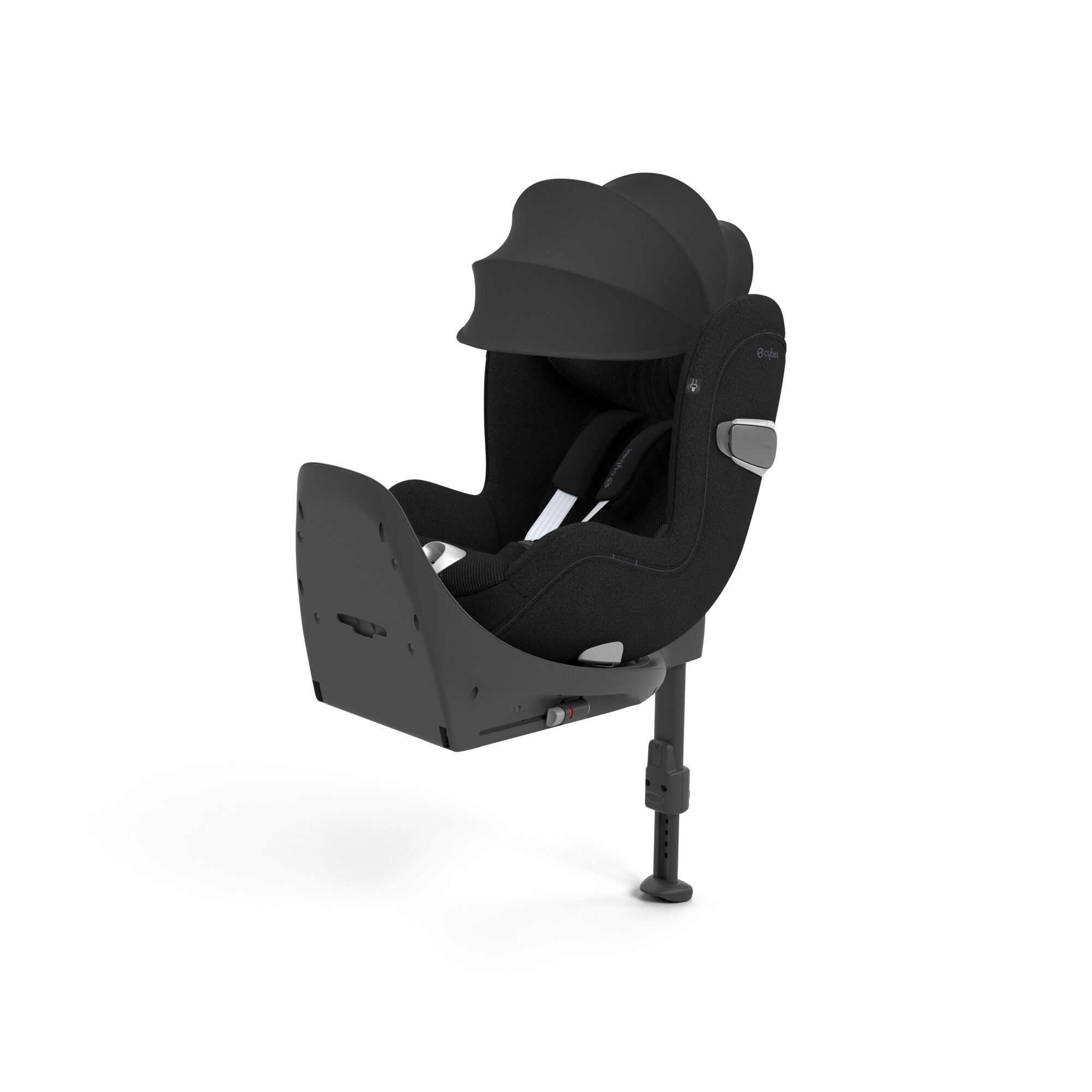 Cybex Sirona T Plus i-Size, Sepia Black, Bilstol, Inkl Cybex Base T