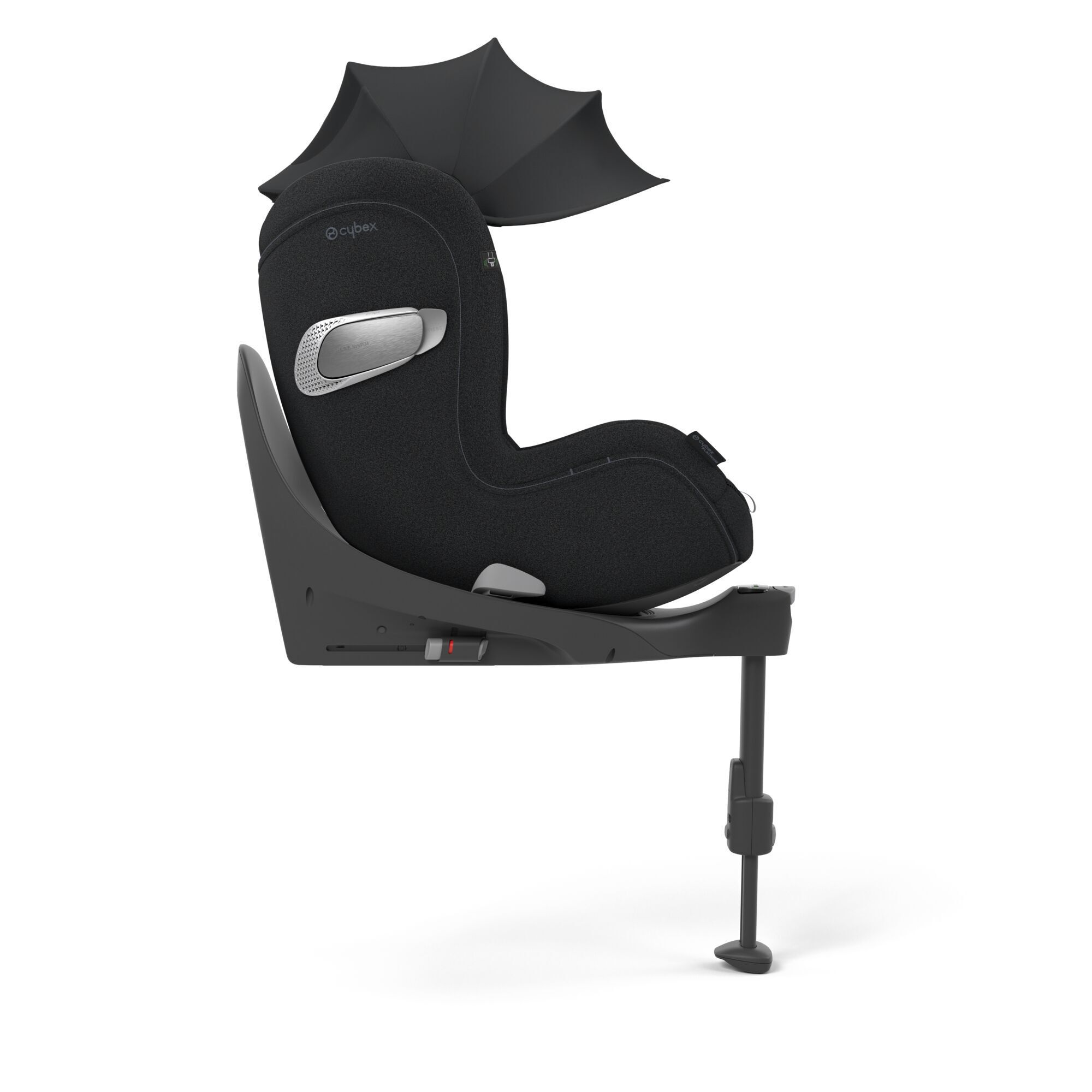 Cybex Sirona T Plus i-Size, Sepia Black, Bilstol, Inkl Cybex Base T