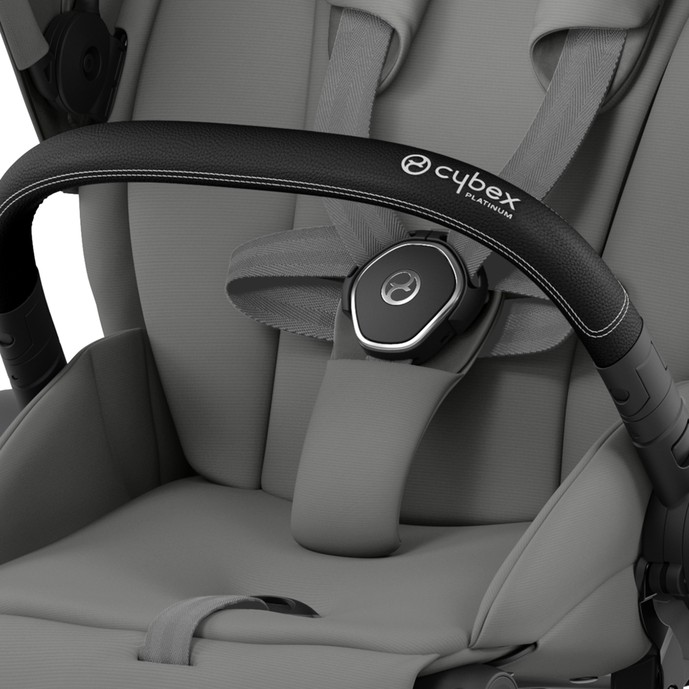 Cybex Priam, Chrome Black/Mirage Grey, Barnevogn