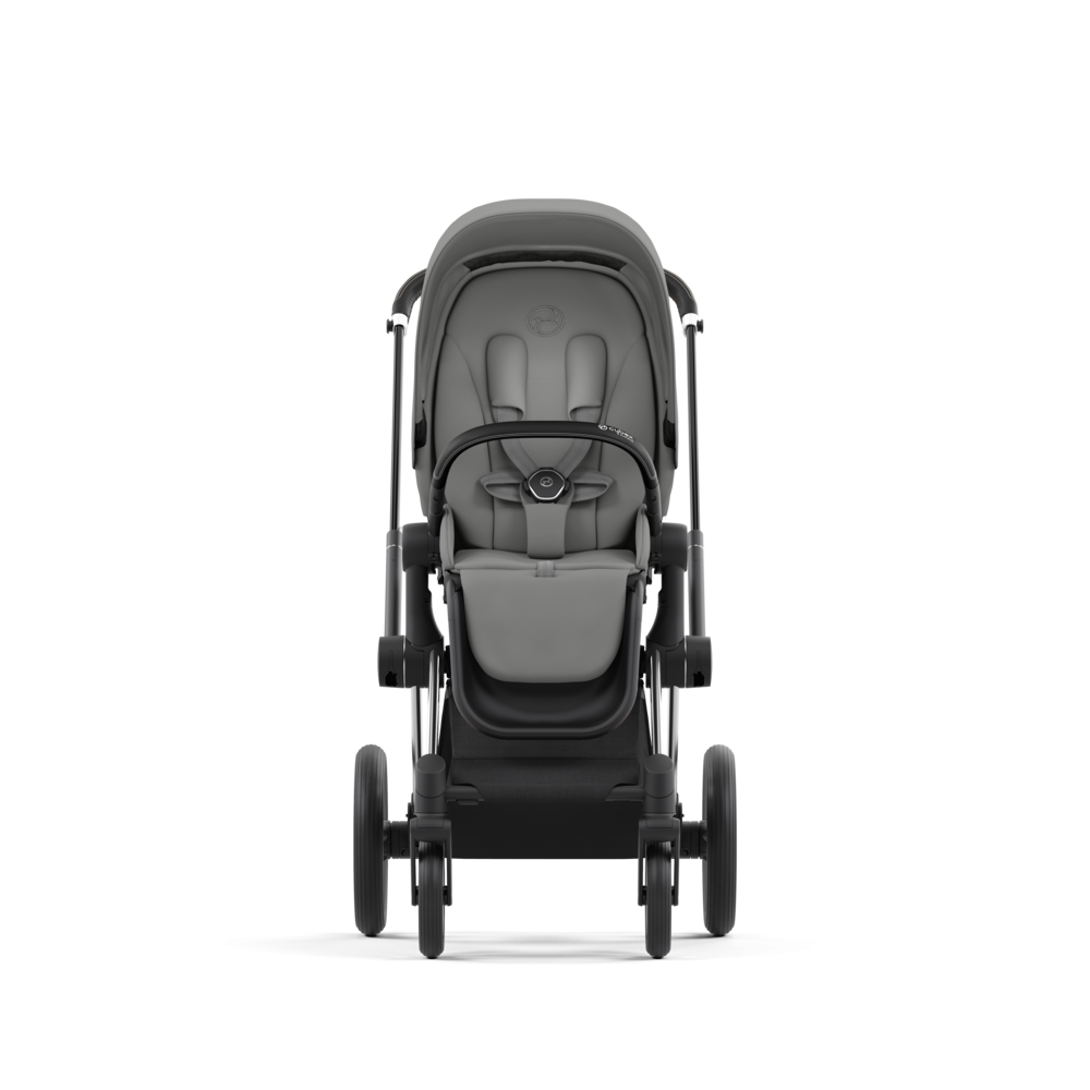 Cybex Priam, Chrome Black/Mirage Grey, Barnevogn