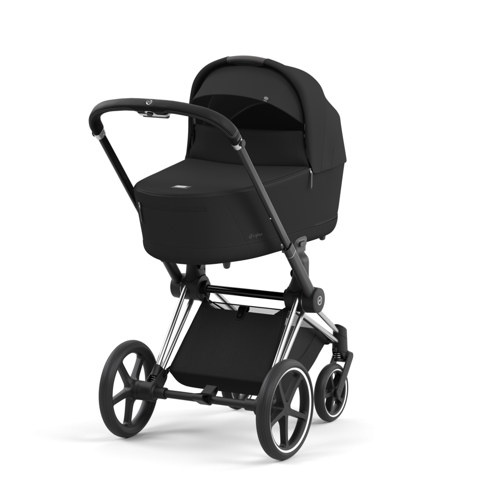 Cybex Priam, Chrome Black/Sepia Black, Komplett barnevogn
