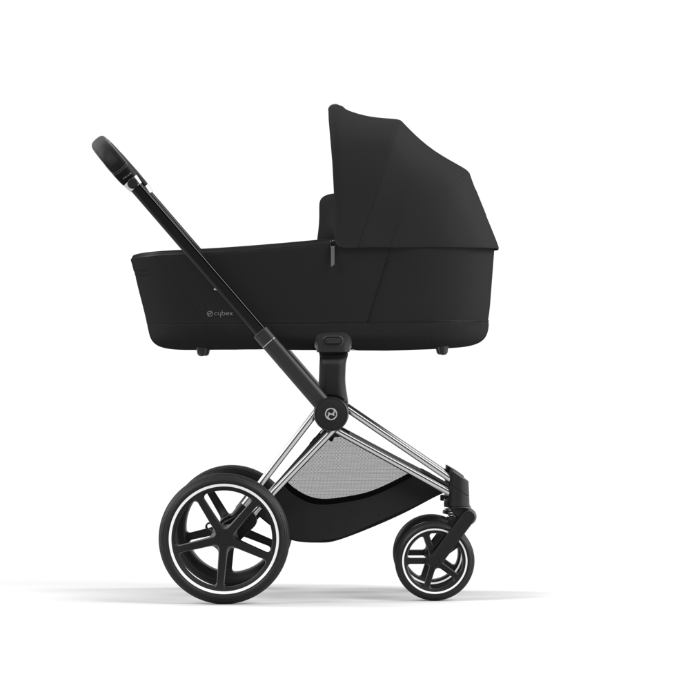 Cybex Priam, Chrome Black/Sepia Black, Komplett barnevogn