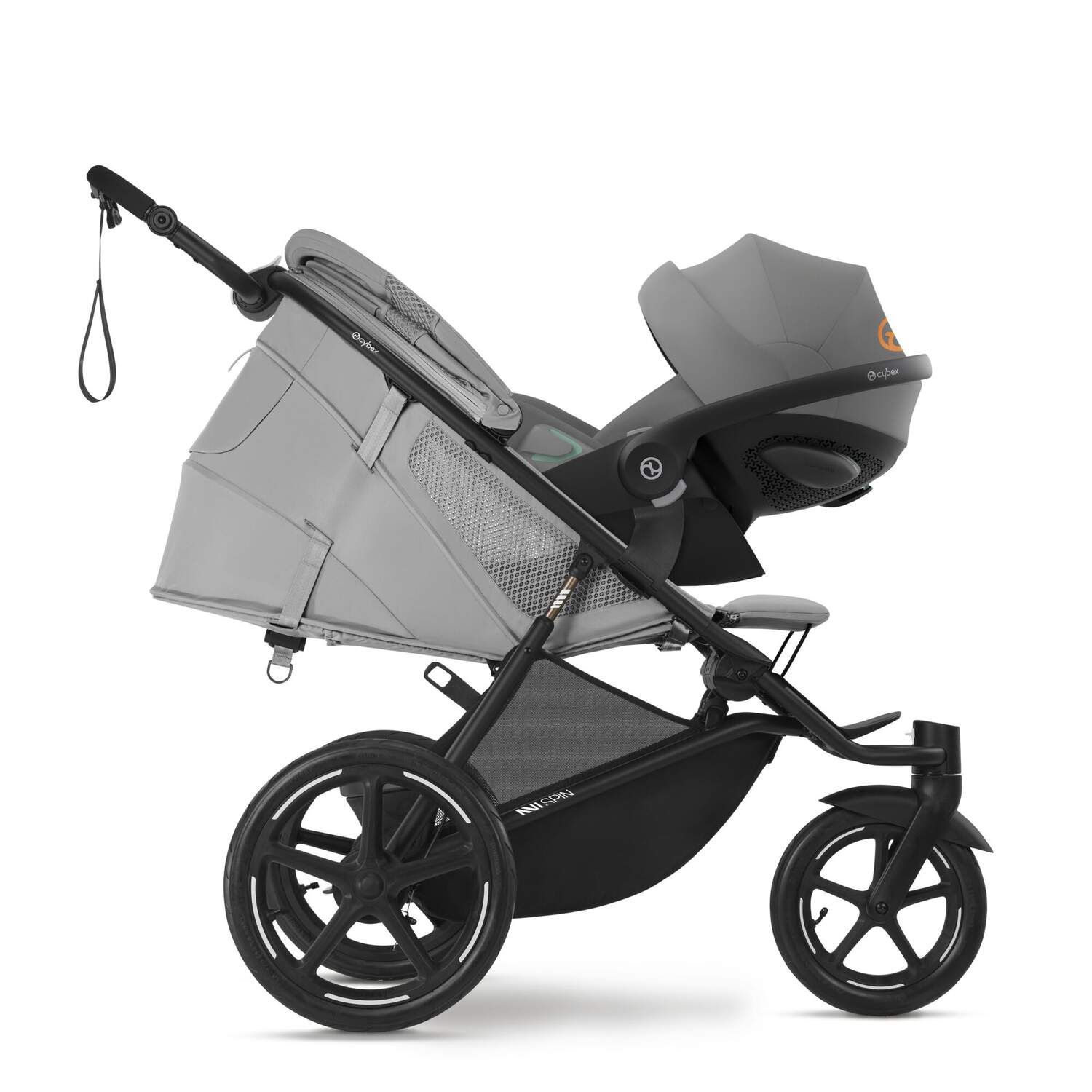 Barnevogn, Cybex, Avi Spin, BLK Fog Grey