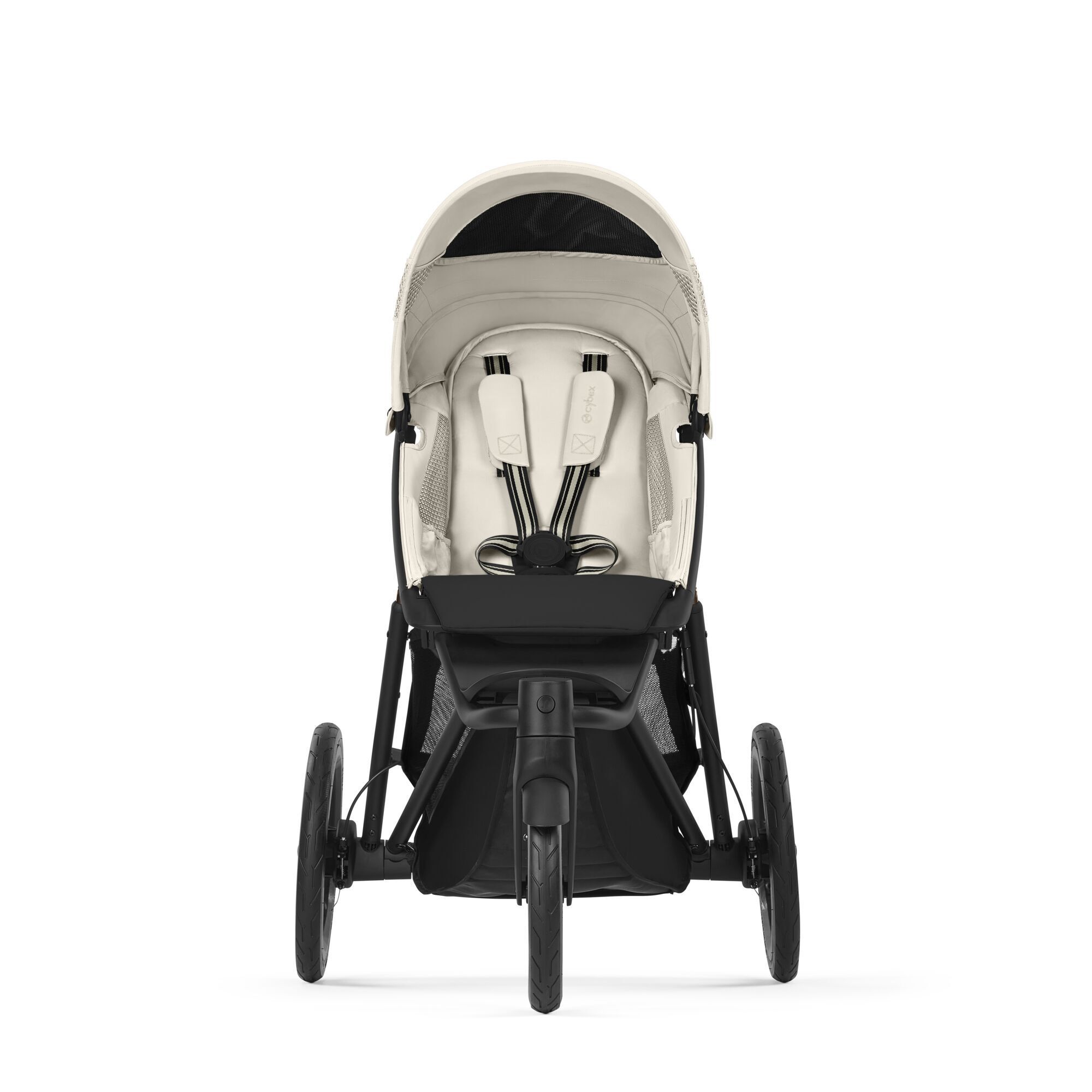 Cybex Avi Spin, BLK Seashell Beige, Barnevogn