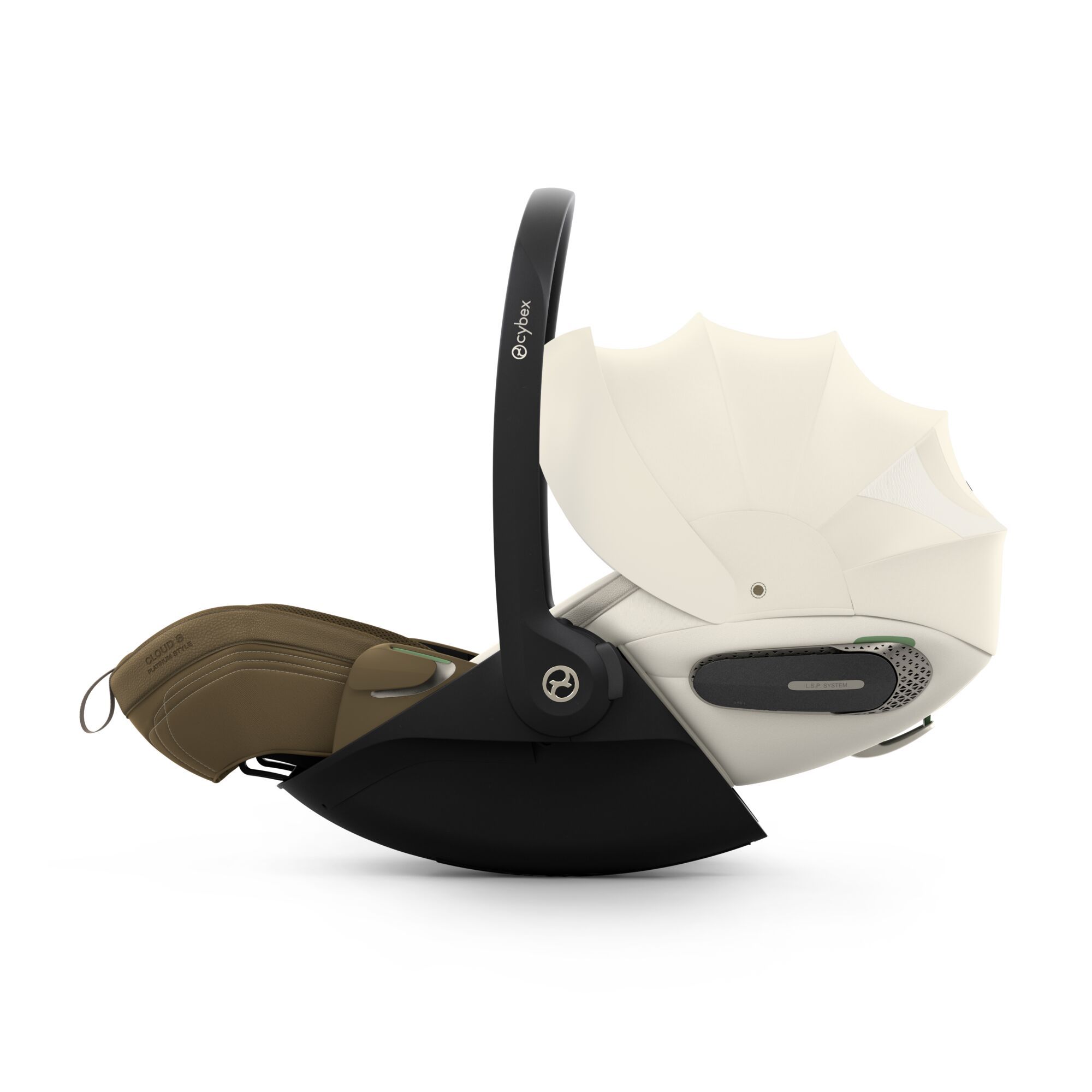 Bilstol, Cybex, Cloud S, Style, Jade Green