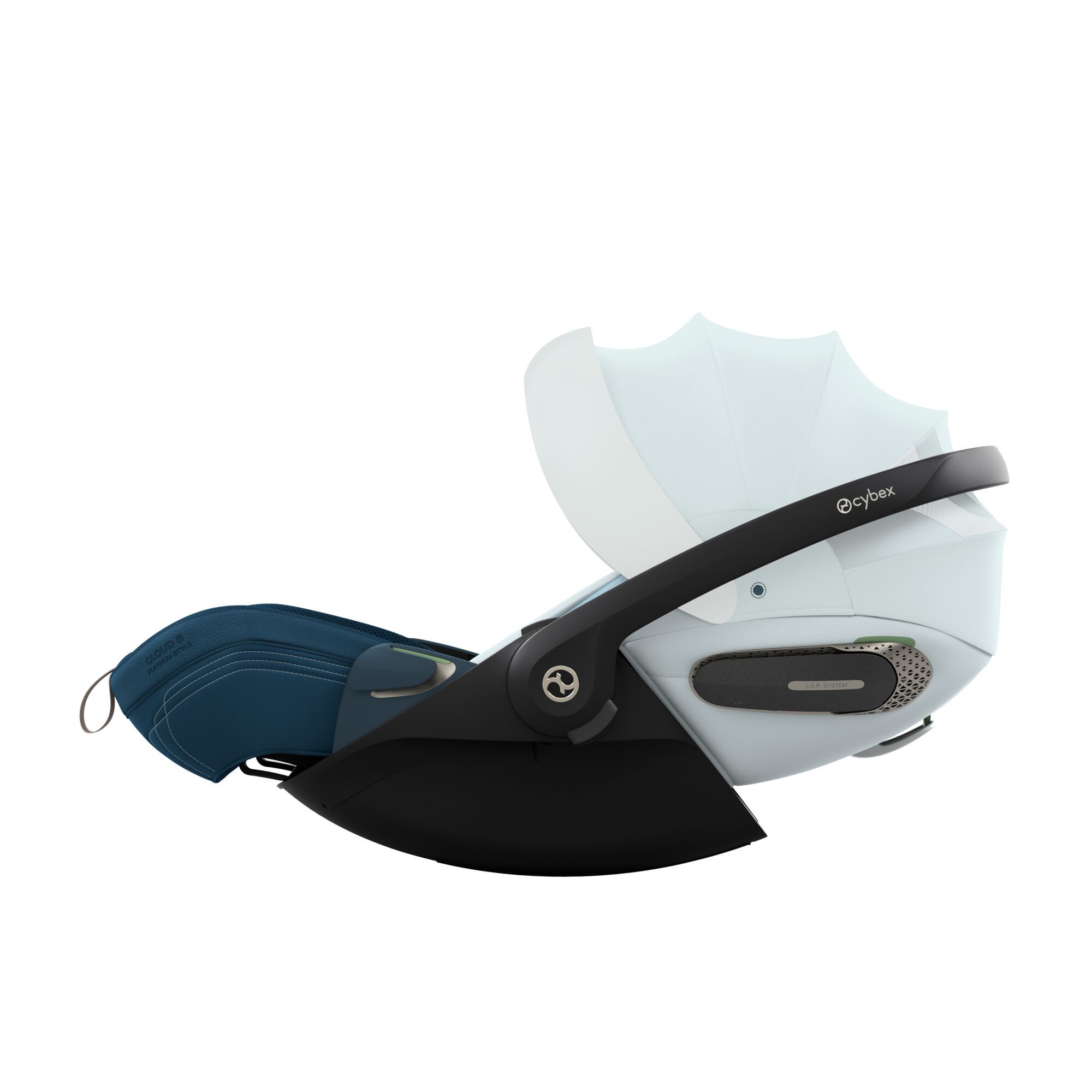 Bilstol, Cybex, Cloud S, Style, Opal Blue
