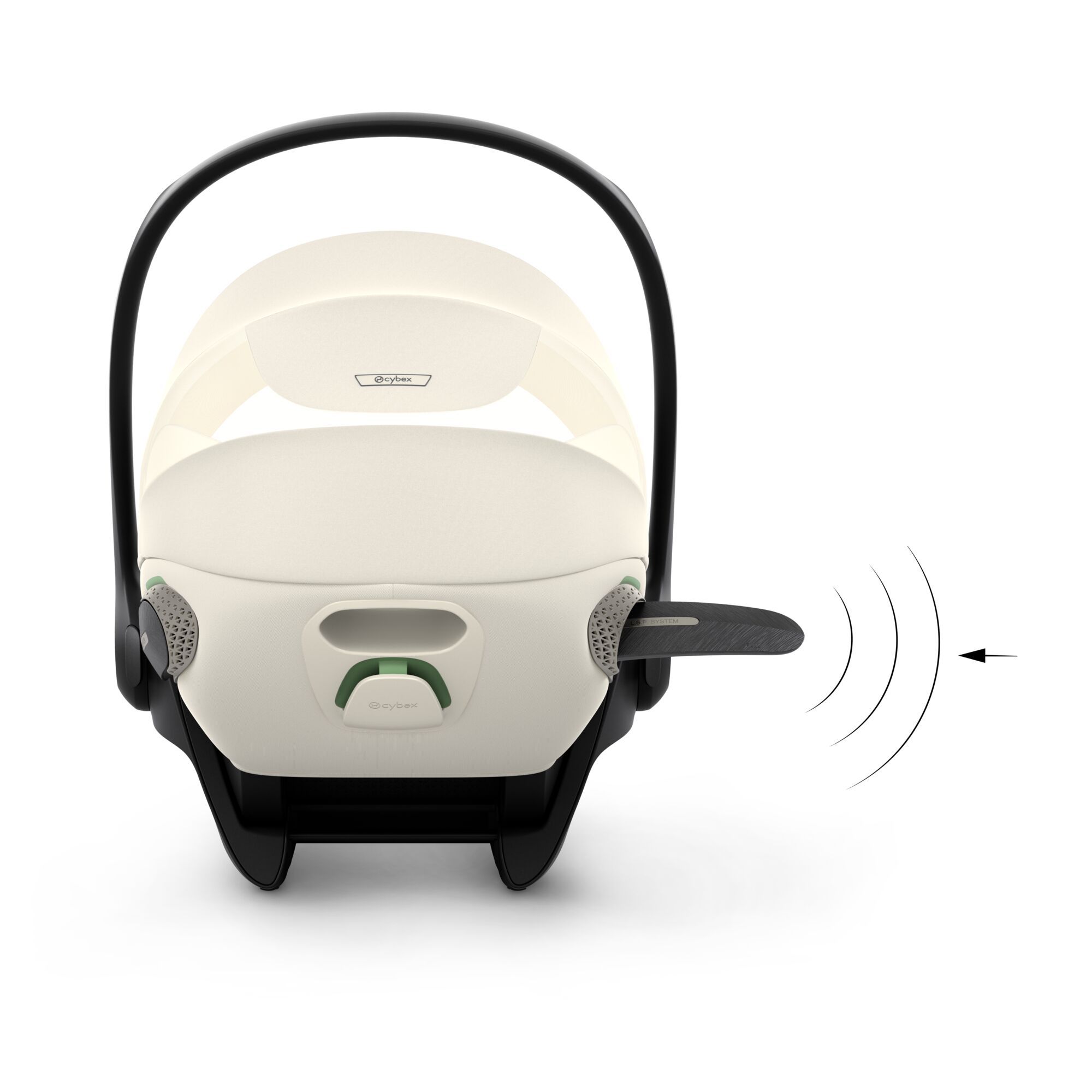 Bilstol, Cybex, Cloud S, Style, Jade Green