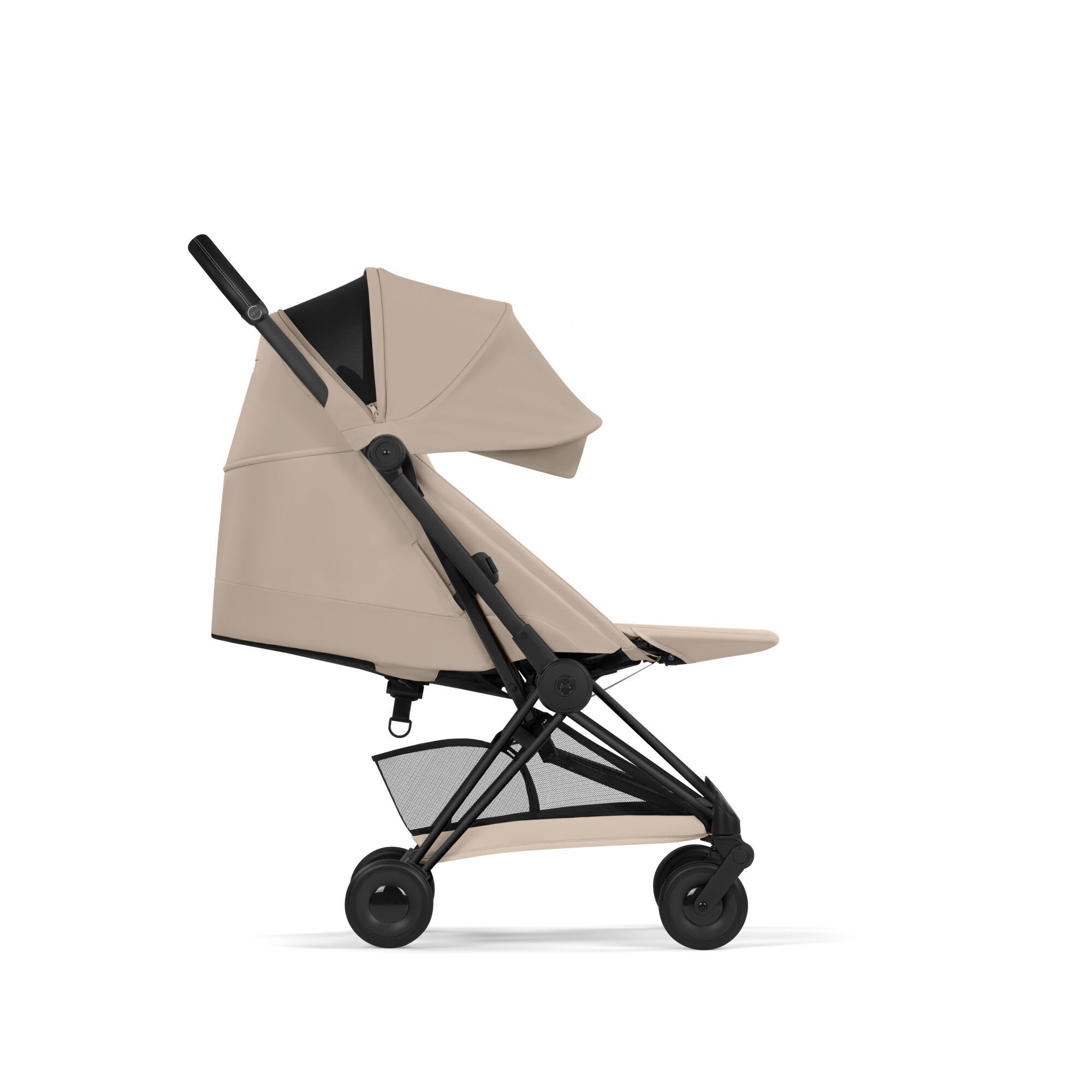 Reisetrille, Cybex Coya, Matt Black, Cozy Beige, 2026