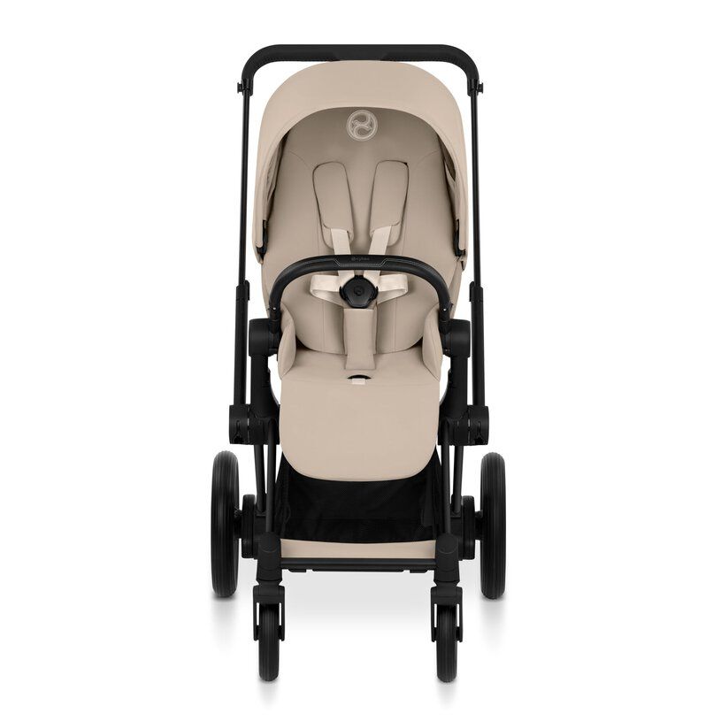 Cybex ePriam, Matt Black/Cozy Beige, Komplett barnevogn, New Generation