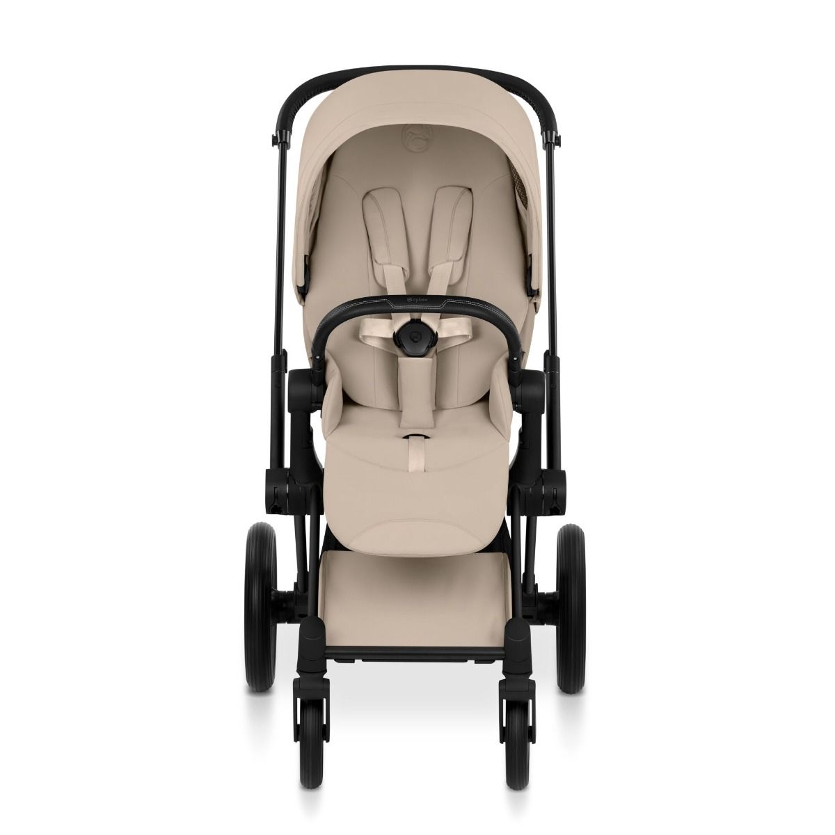 Cybex Priam, Style Collection, Komplett Barnevogn, New Generation, Matt Black/Cozy Beige