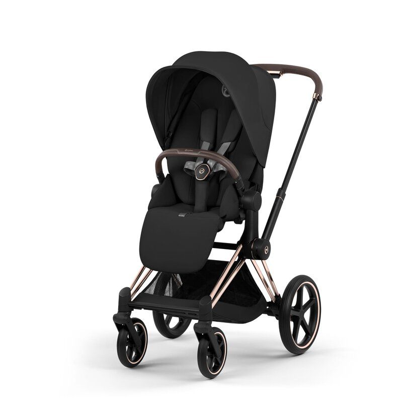 Cybex Priam, Rose Gold/Sepia Black, Komplett barnevogn, New Generation