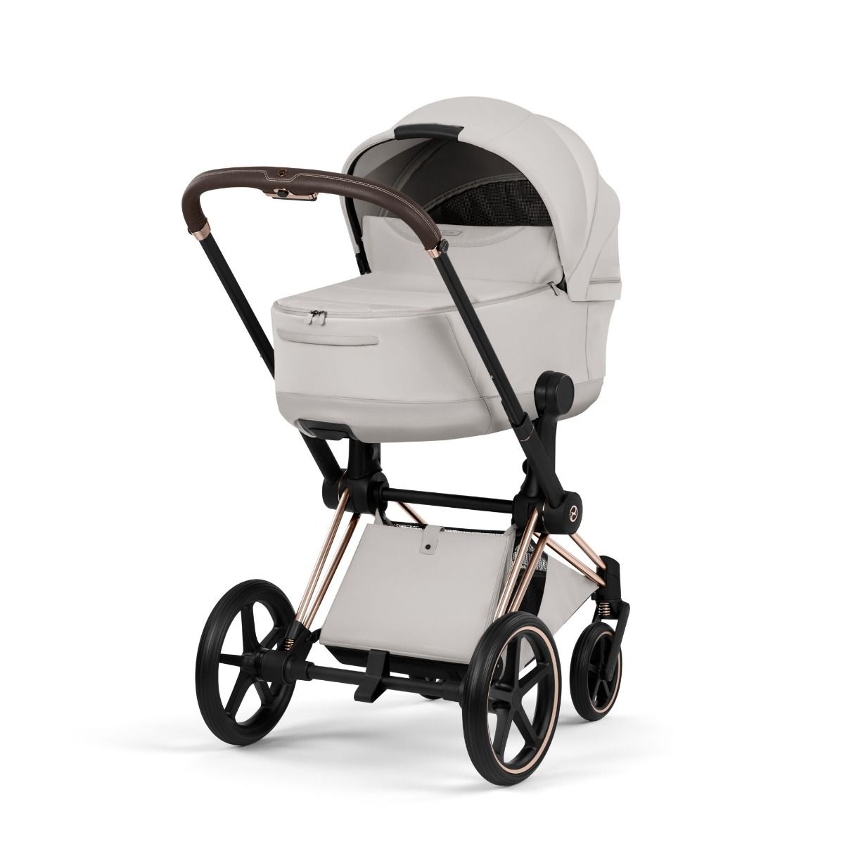 Cybex Priam, Style Collection, Komplett Barnevogn, New Generation, Rose Gold/City Grey