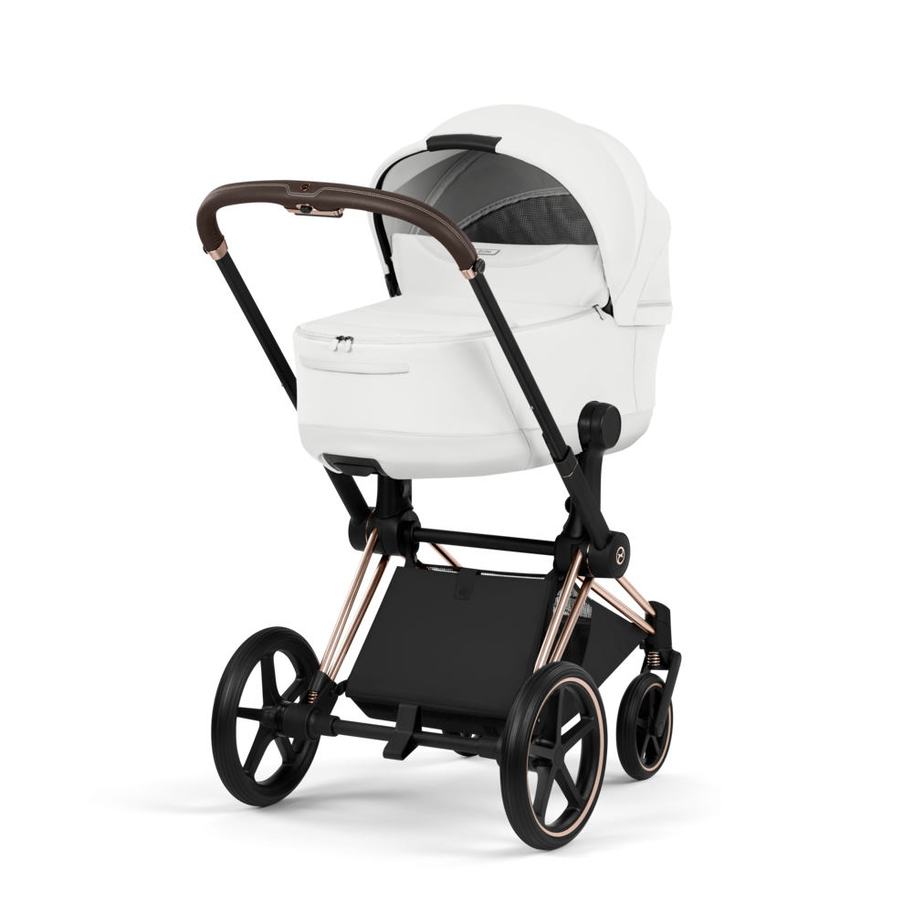 Cybex Priam, Style Collection, Komplett Barnevogn, New Generation, Rose Gold/Off White
