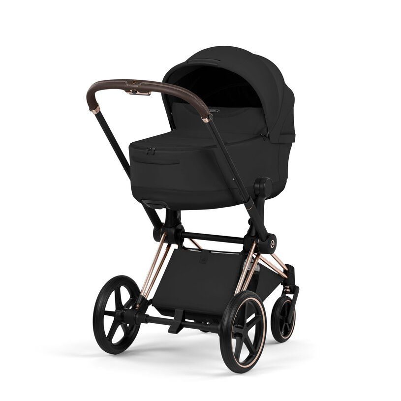 Cybex Priam, Style Collection, Komplett Barnevogn, New Generation, Rose Gold/Sepia Black