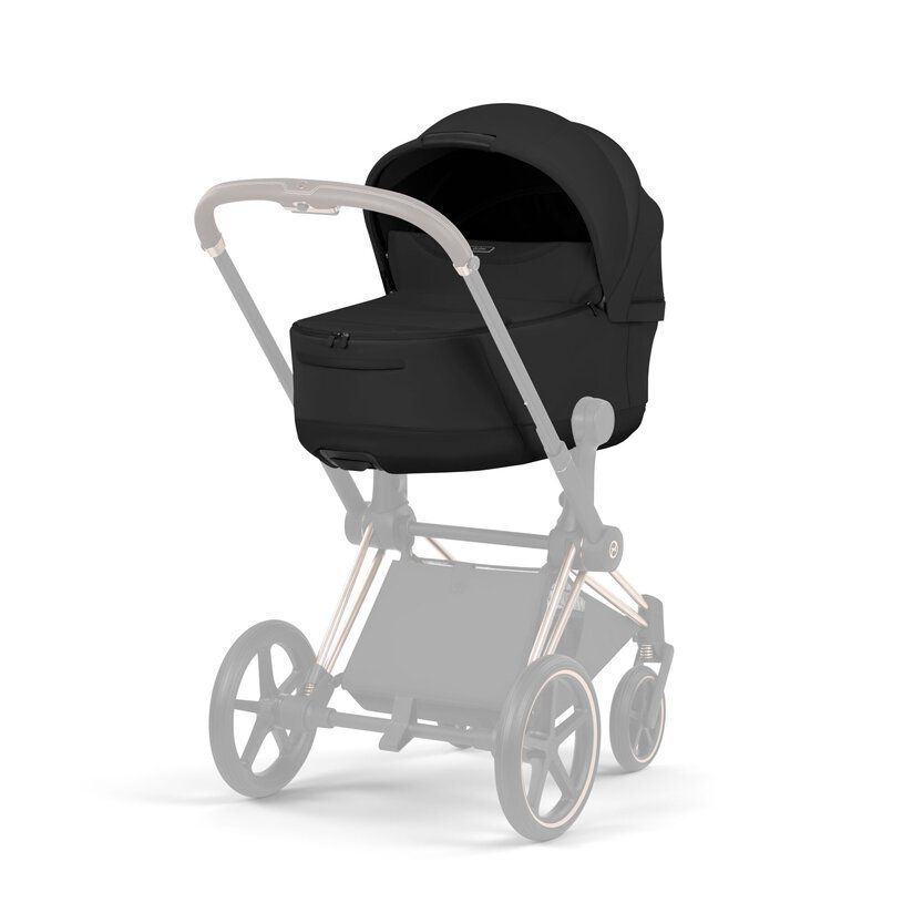 Cybex, Priam Fold Lux, Carry Cot, Style Collection, New Generation, Sepia Black