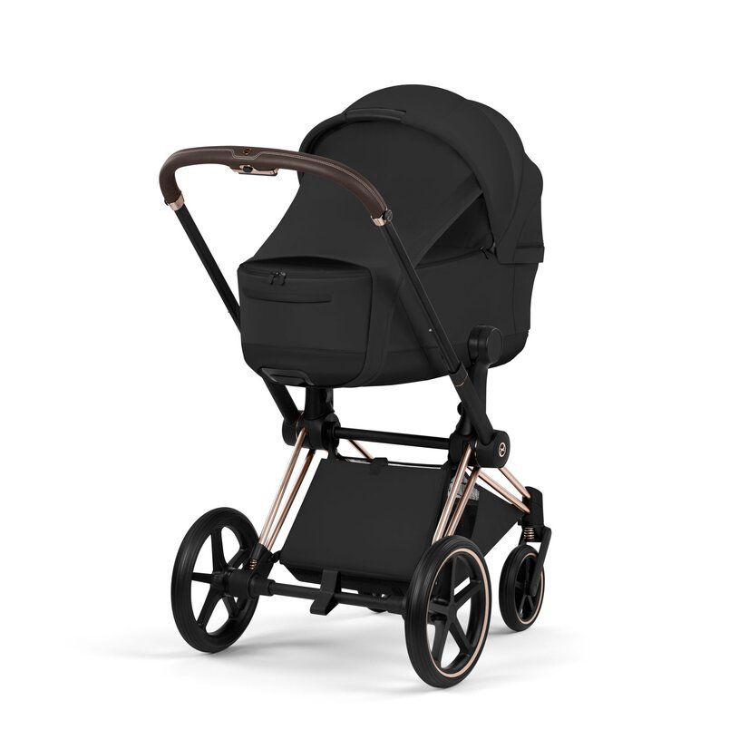 Cybex, Priam Fold Lux, Carry Cot, Style Collection, New Generation, Sepia Black