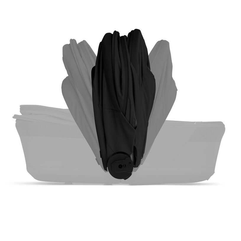 Komplett vogn Cybex Talos S Lux, 2026, Moon Black Ink. Liggedel