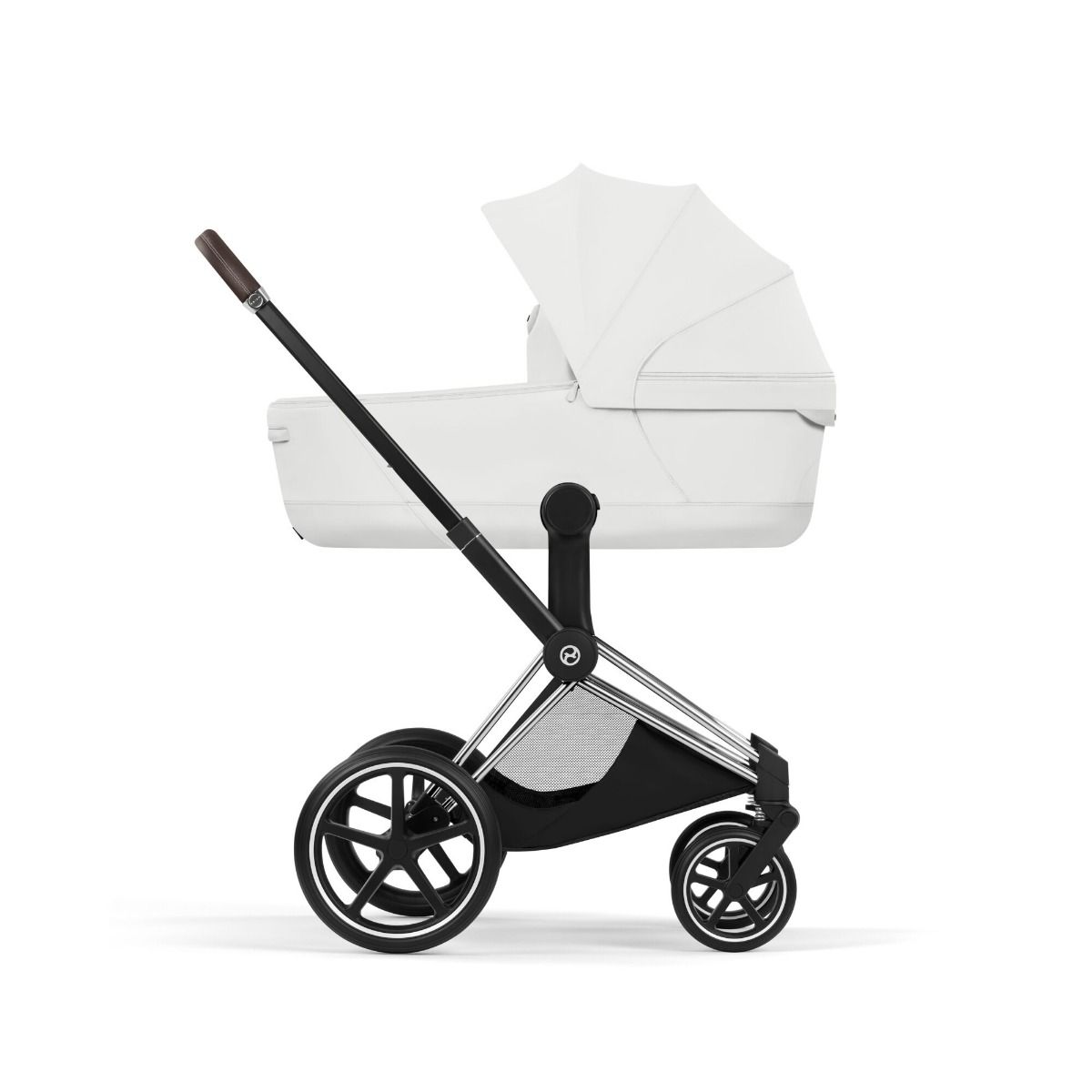 Cybex Priam, Style Collection, Komplett Barnevogn, New Generation, Chrome/Off White