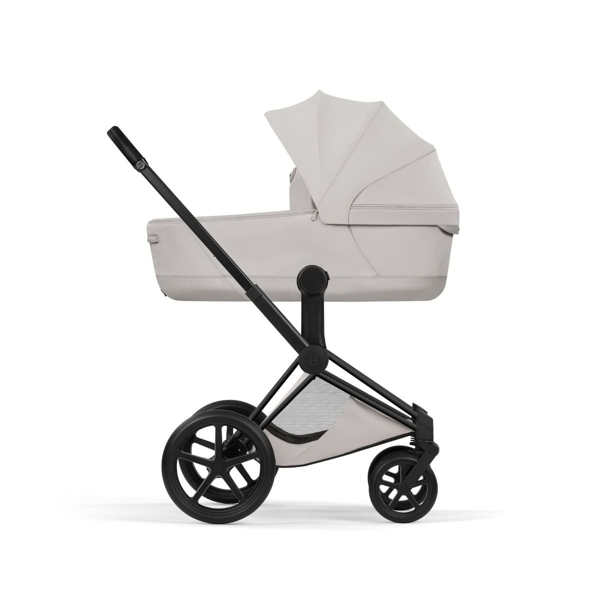 Cybex Priam, Style Collection, Komplett Barnevogn, New Generation, Matt Black/City Grey