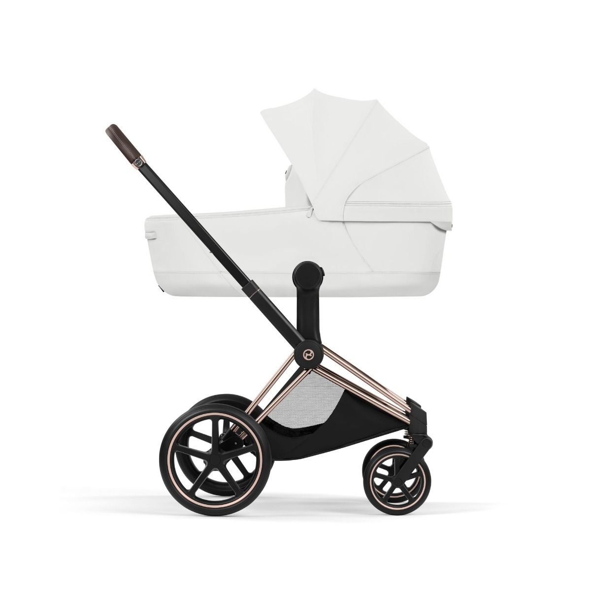 Cybex Priam, Style Collection, Komplett Barnevogn, New Generation, Rose Gold/Off White