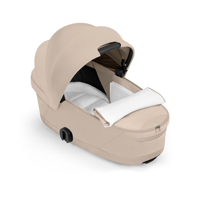 Cybex, Priam Fold Lux, Carry Cot, Style Collection, New Generation, Cozy Beige