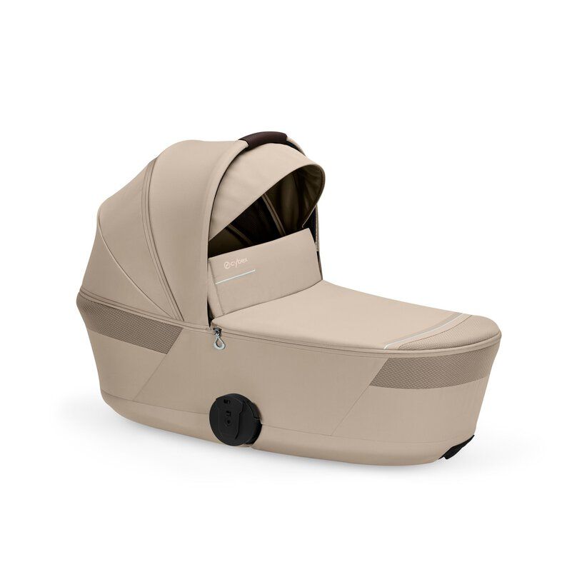 Komplett vogn Cybex Talos S Lux, 2026, Almond Beige Ink. Liggedel
