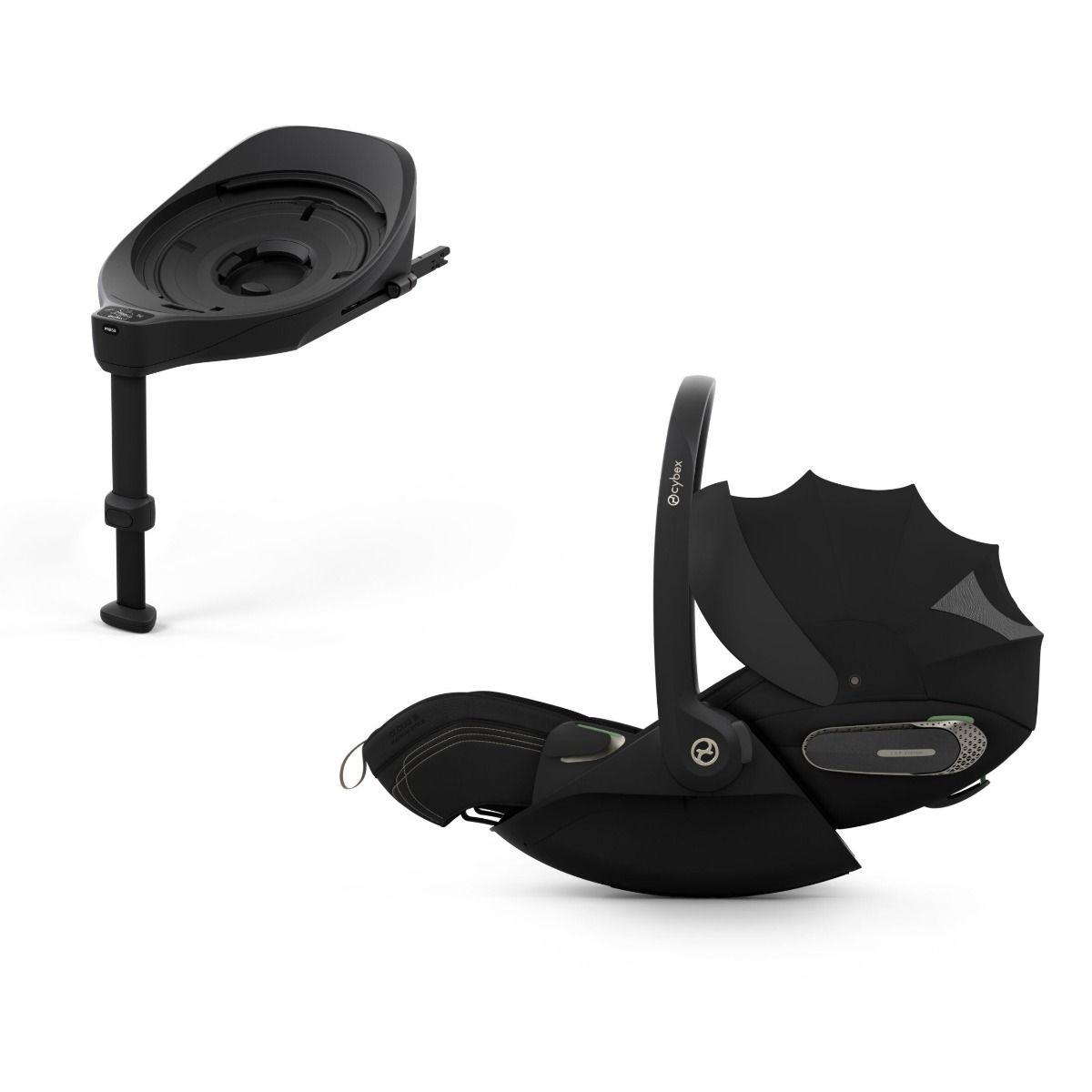 Bilstol, Cybex, Cloud S, Style, Sepia Black, Inkl. Base S