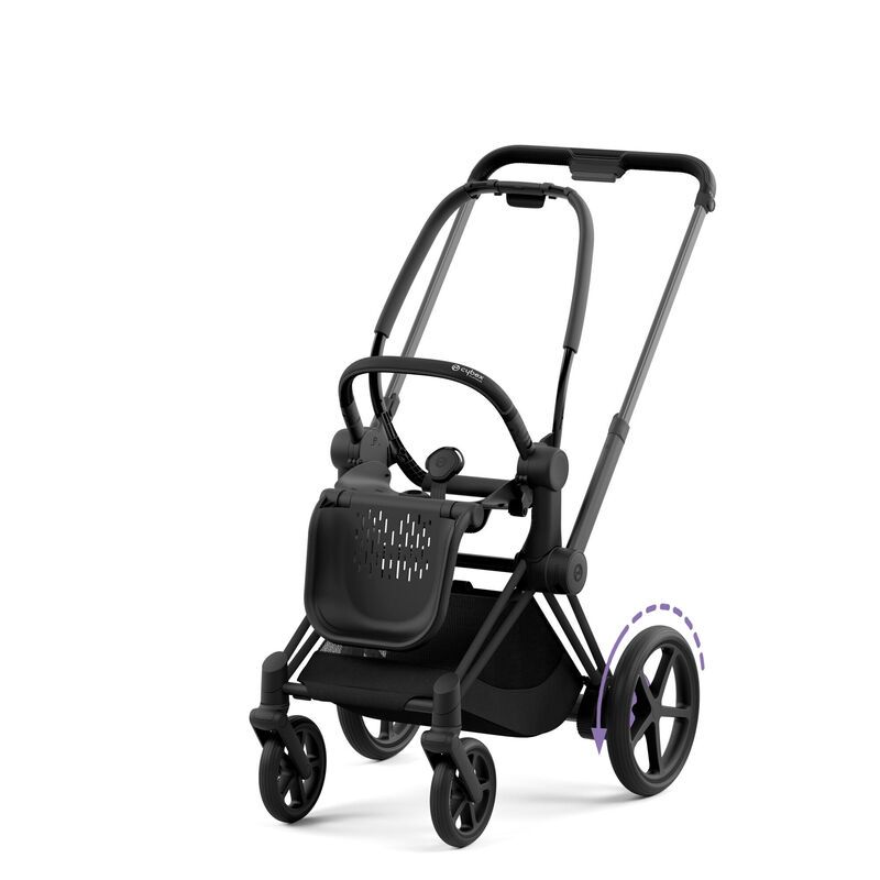 Understell, e-Priam Frame & Seat, Cybex, Matt Black
