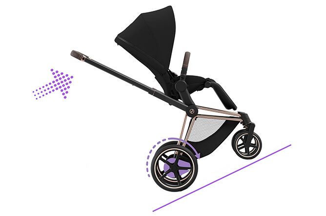 Understell, Cybex, e-Priam, Chrome Black