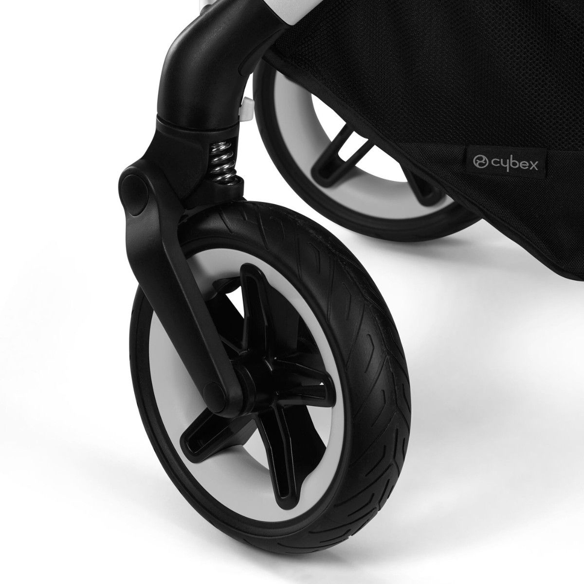 Cybex Talos S Lux, Front Wheel Set, Black