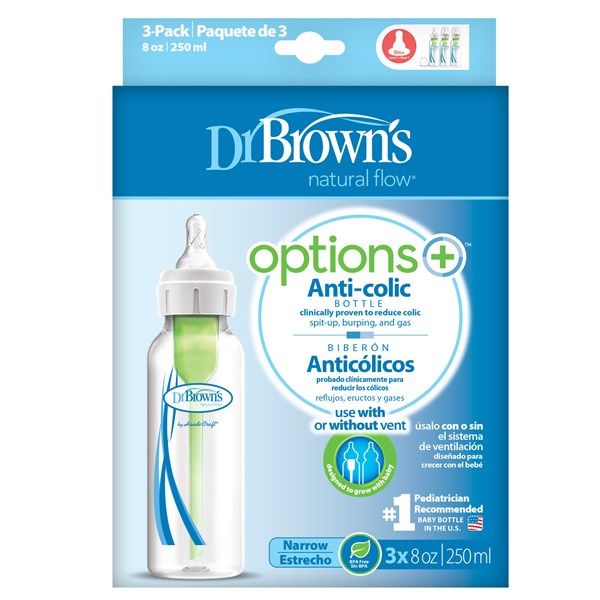 Drikkeflaske, Dr.Brown - Standard, 250 ml, 3pk