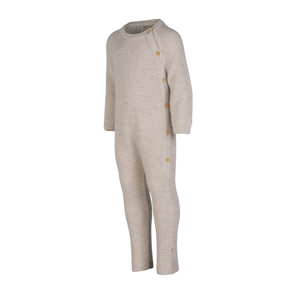 Voksi® Wool, Jumpsuit, Honeycomb Seashell Sand