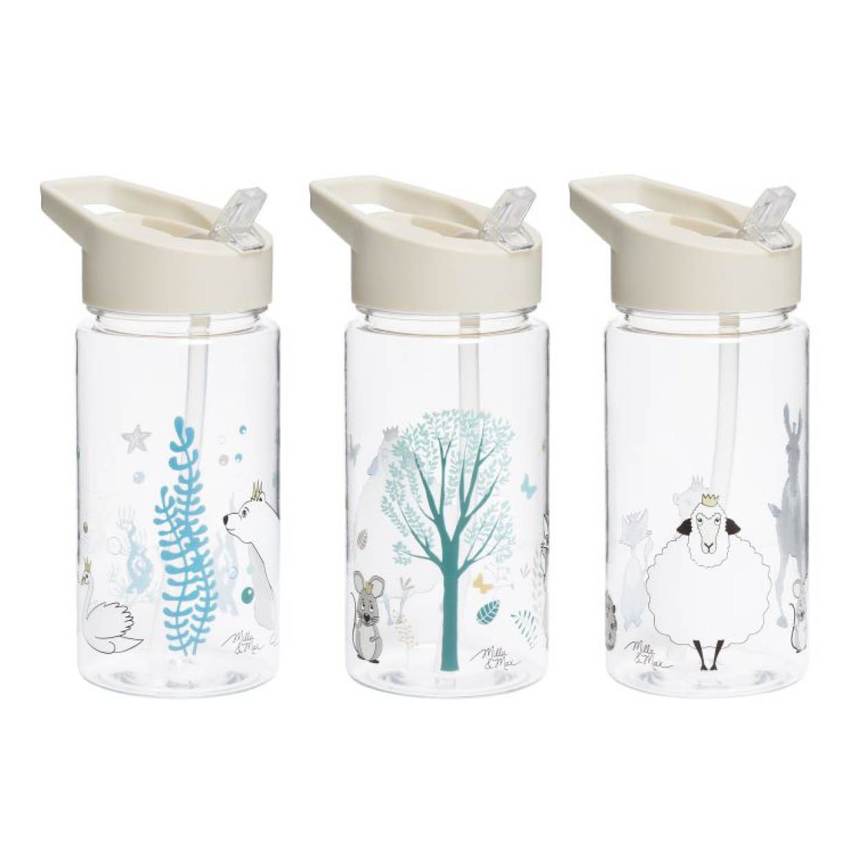 Drikkeflaske, Milla&Max, 3pk