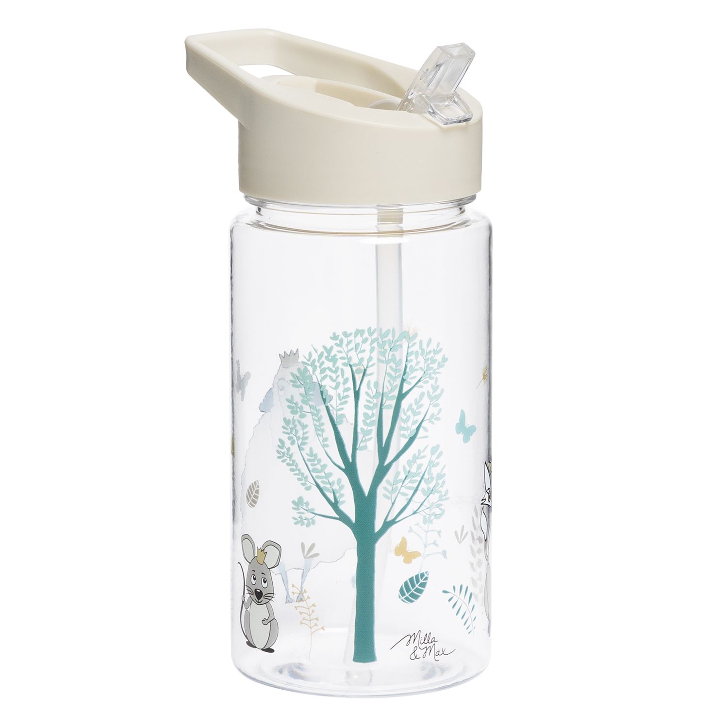 Drikkeflaske 450 ml, Milla&Max, Skog