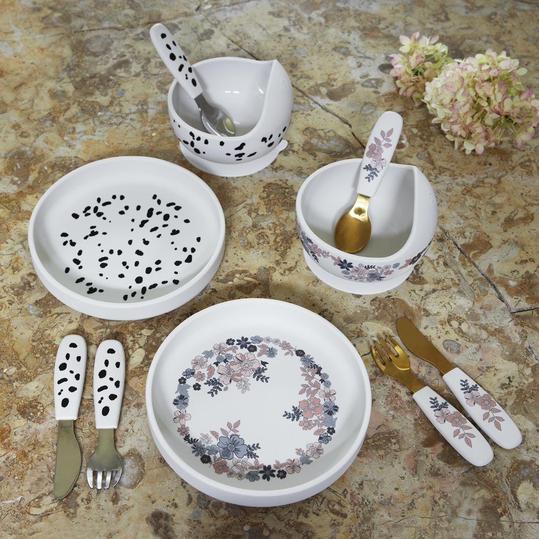 Spisesett, Elodie, Dalmatian Dots