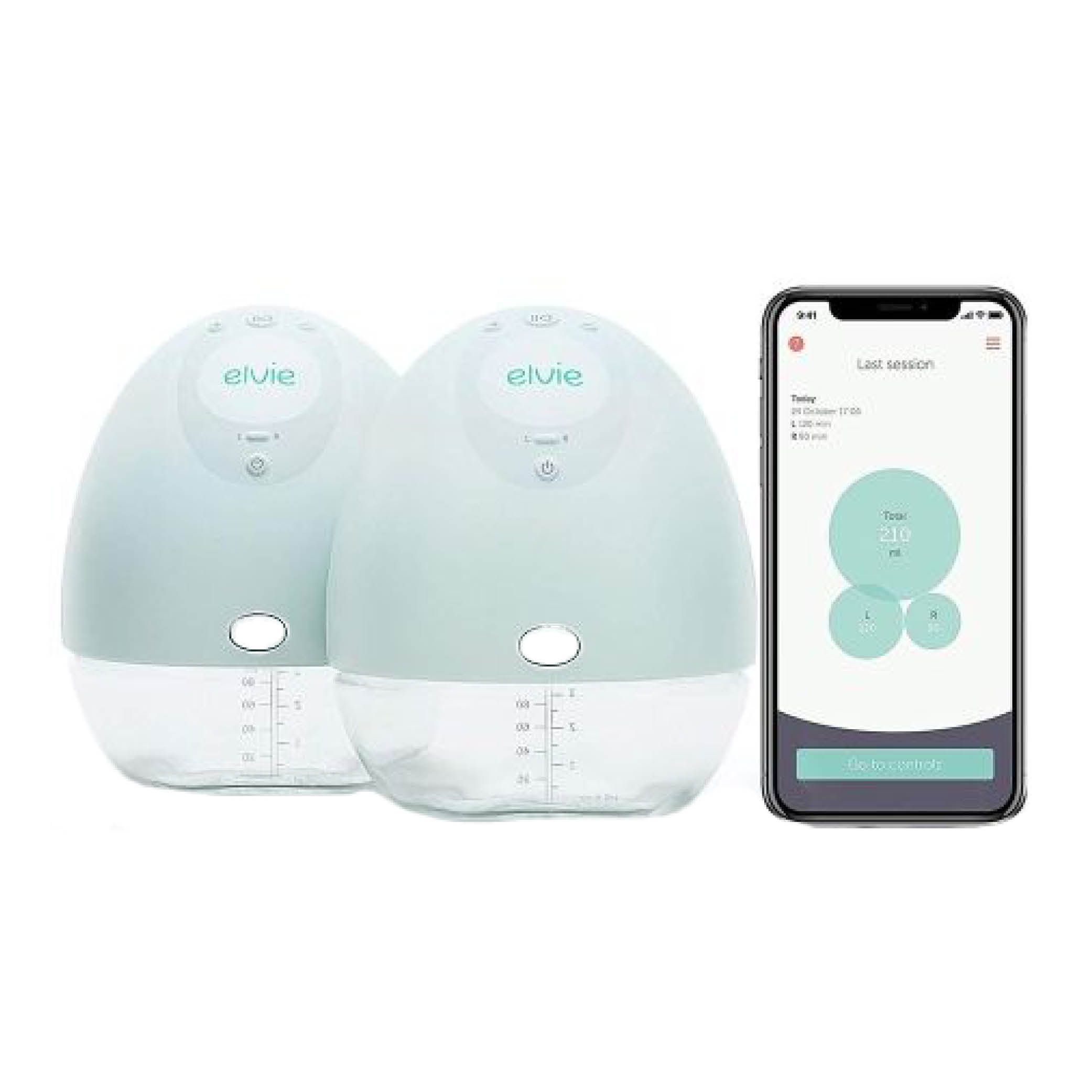 Elvie Pump - Double, Elektrisk brystpumpe