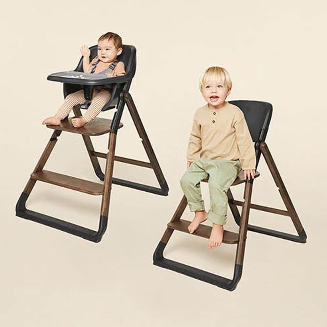 Spisestol, Ergobaby, Evolve 2-in-1 High chair +,  Dark Wood