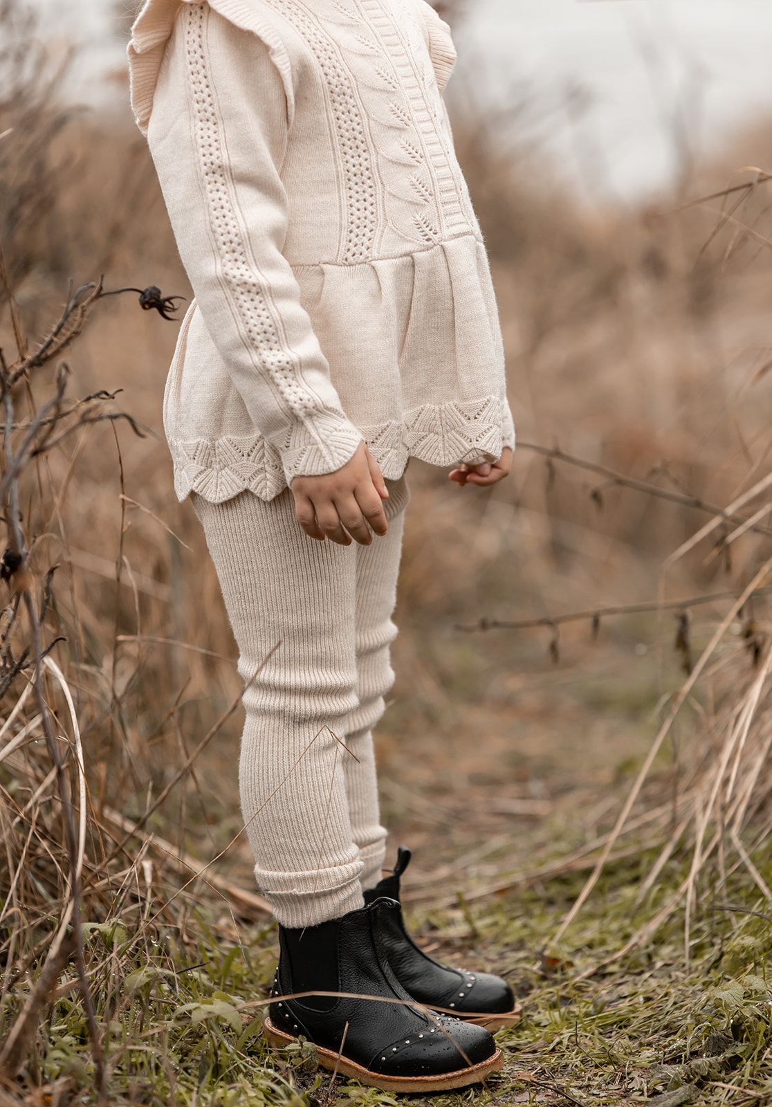 Leggings, Fliink, Benna Rib, Sandshell