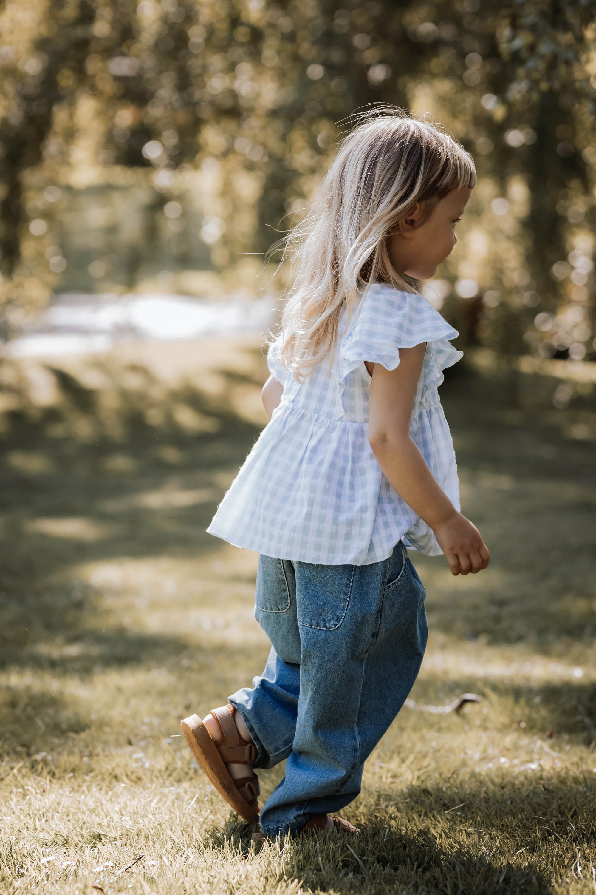 Bluse, Fliink, Pari Top, Dream Blue