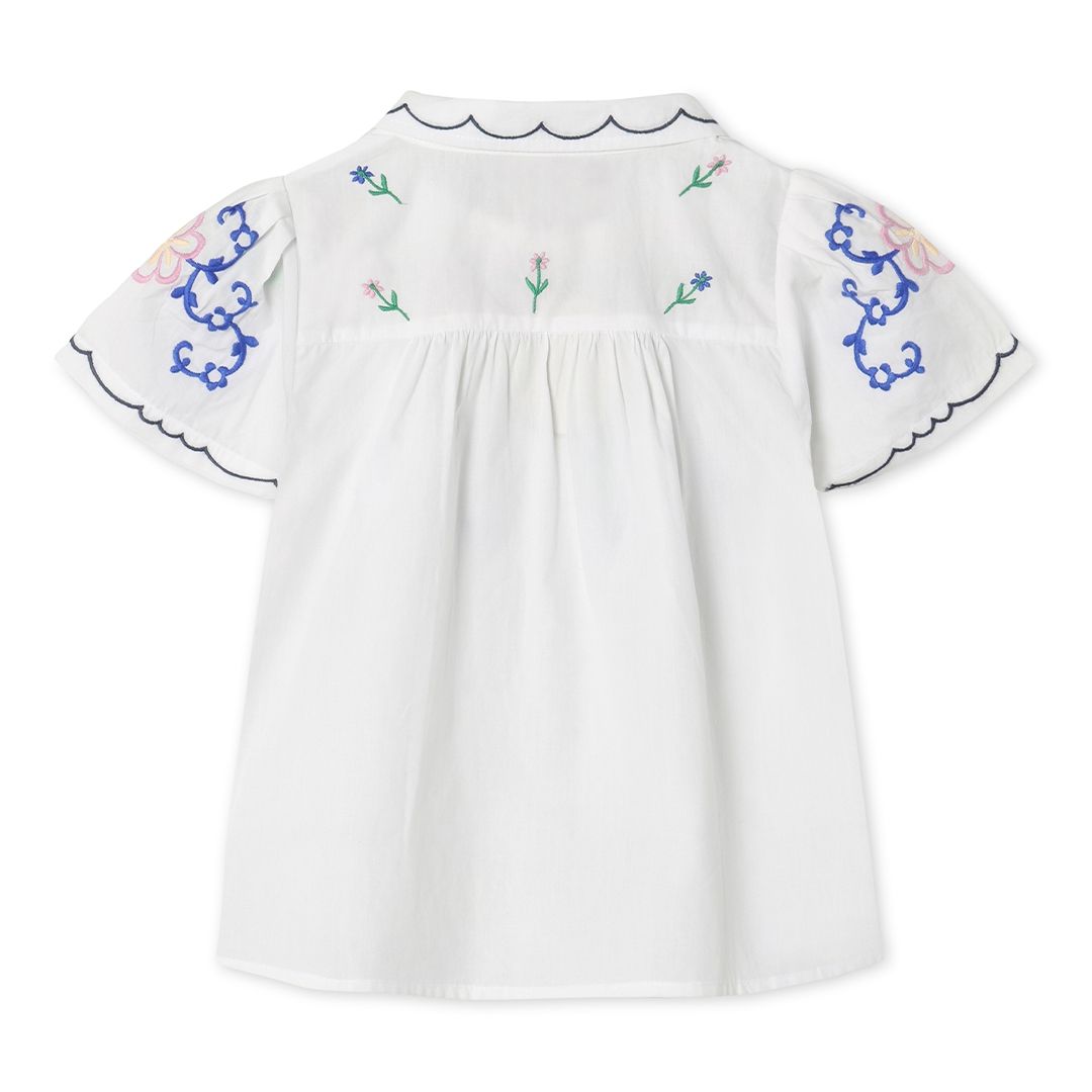 Bluse, Fliink, Hirse, Cloud Dancer