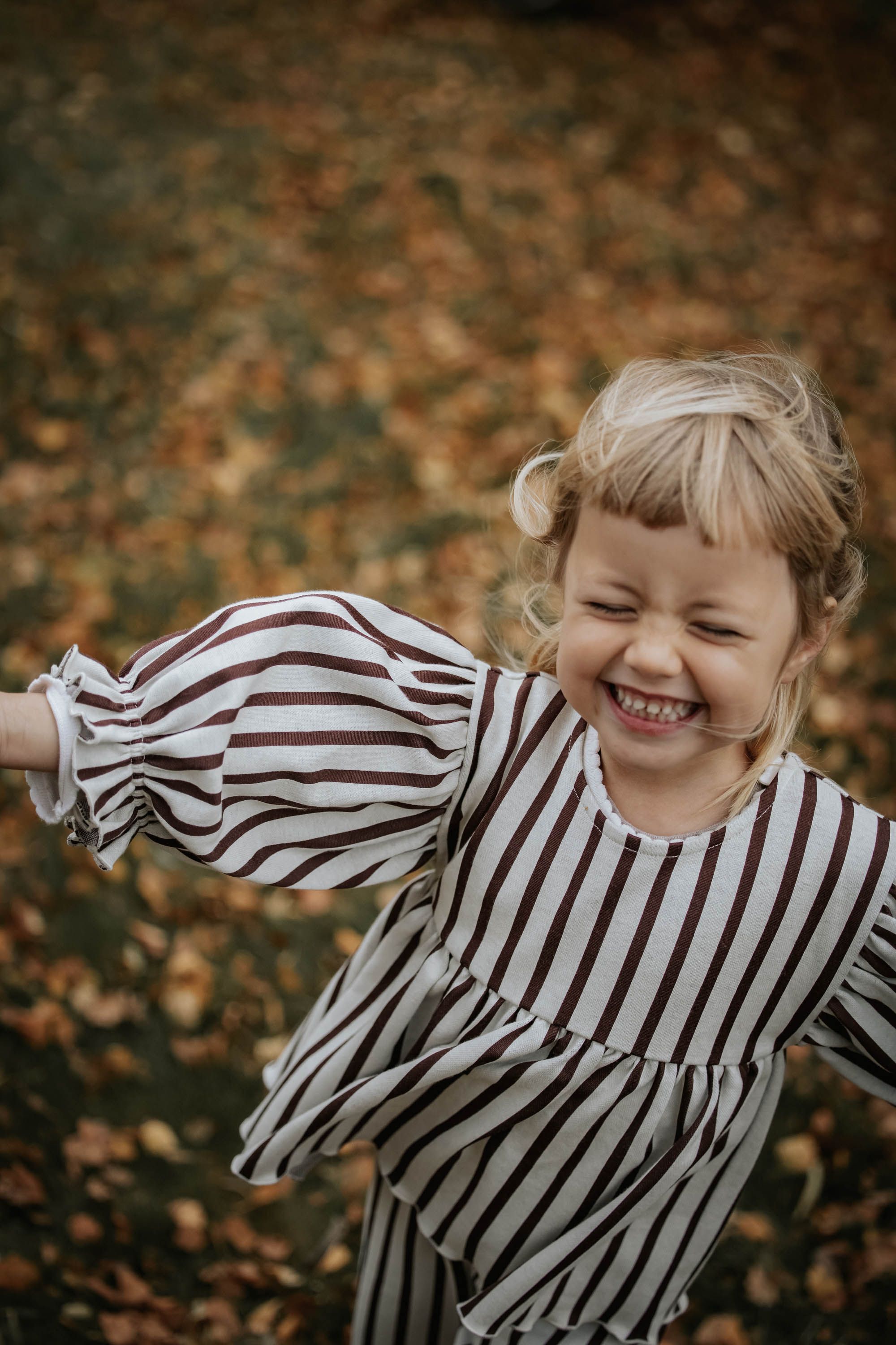 Bluse, Fliink, Elly, Sandshell Stripe