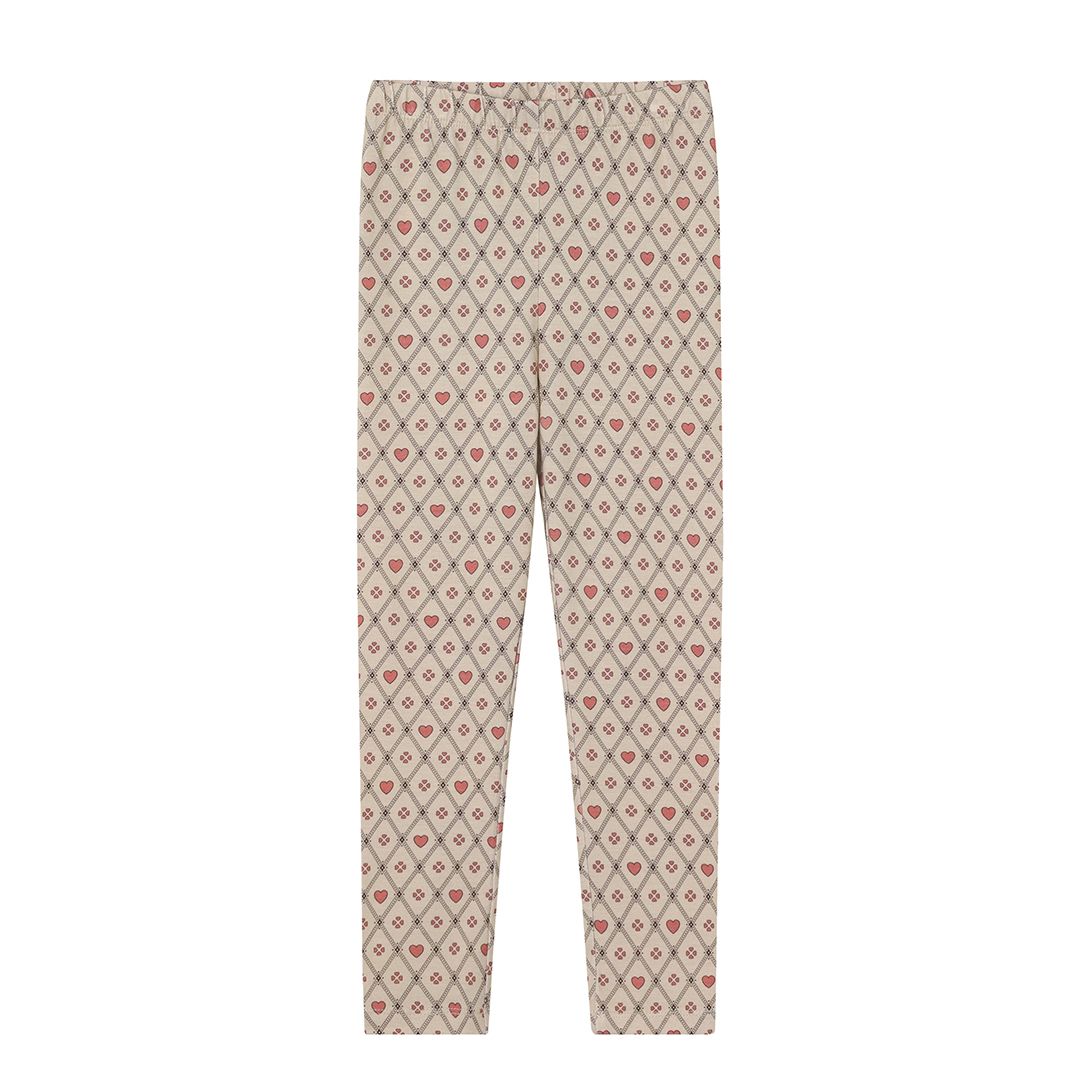 Leggings, Fliink, Kelly Heart, Sandshell