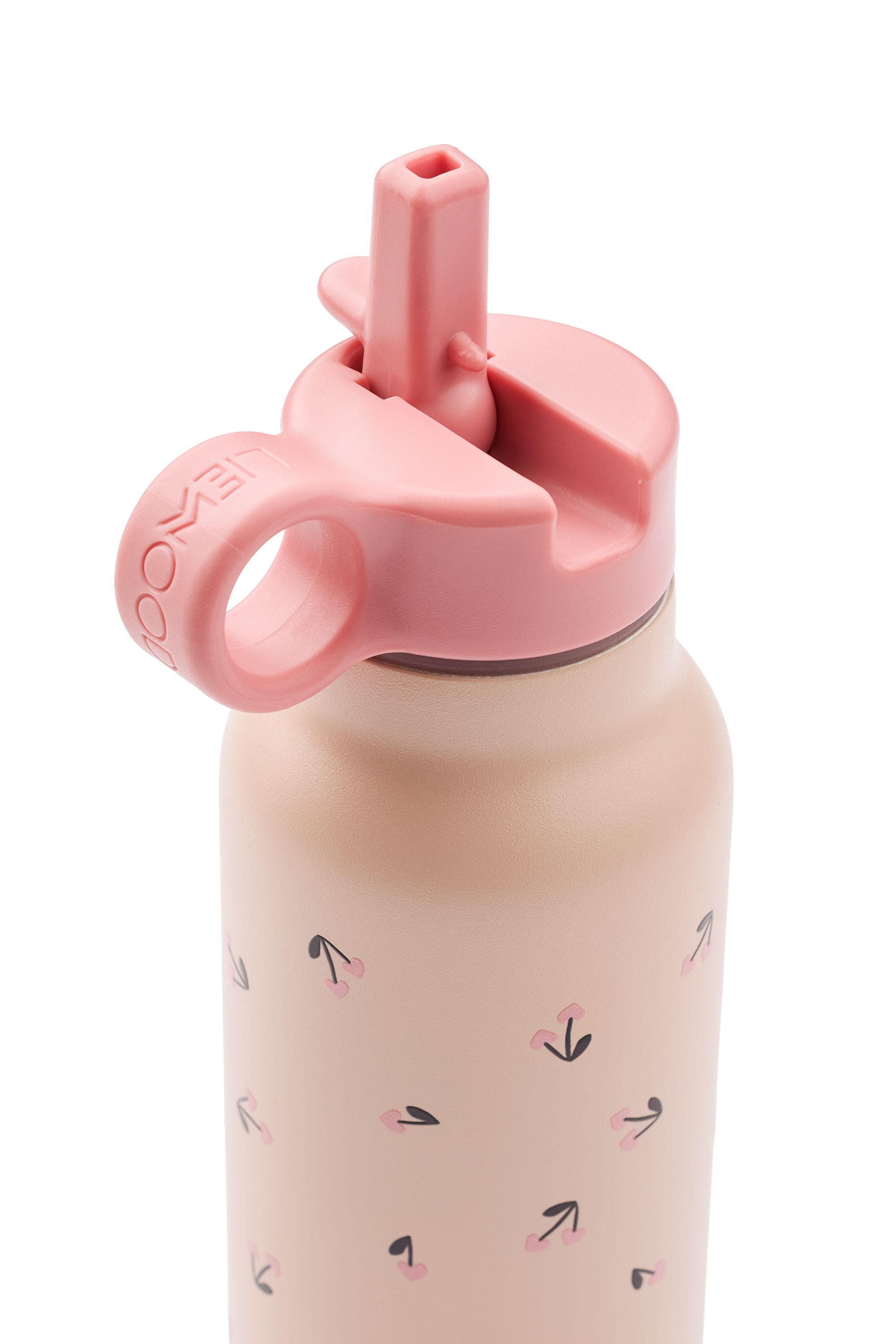 Liewood Flaske Falk 350ml, Mini Cherry heart / Rosey
