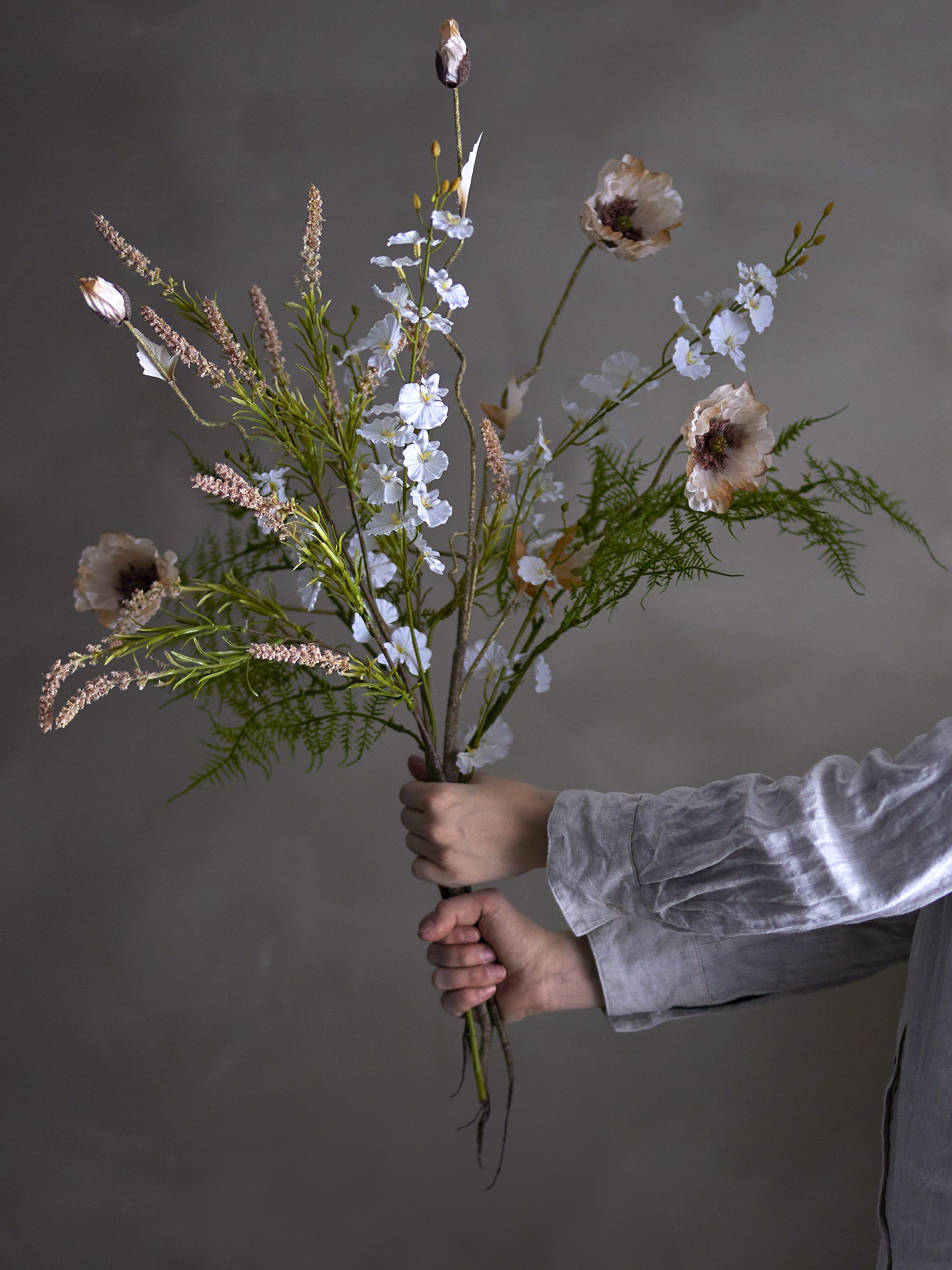 Kunstige Blomster, Bloomingville, Orchid Stilk